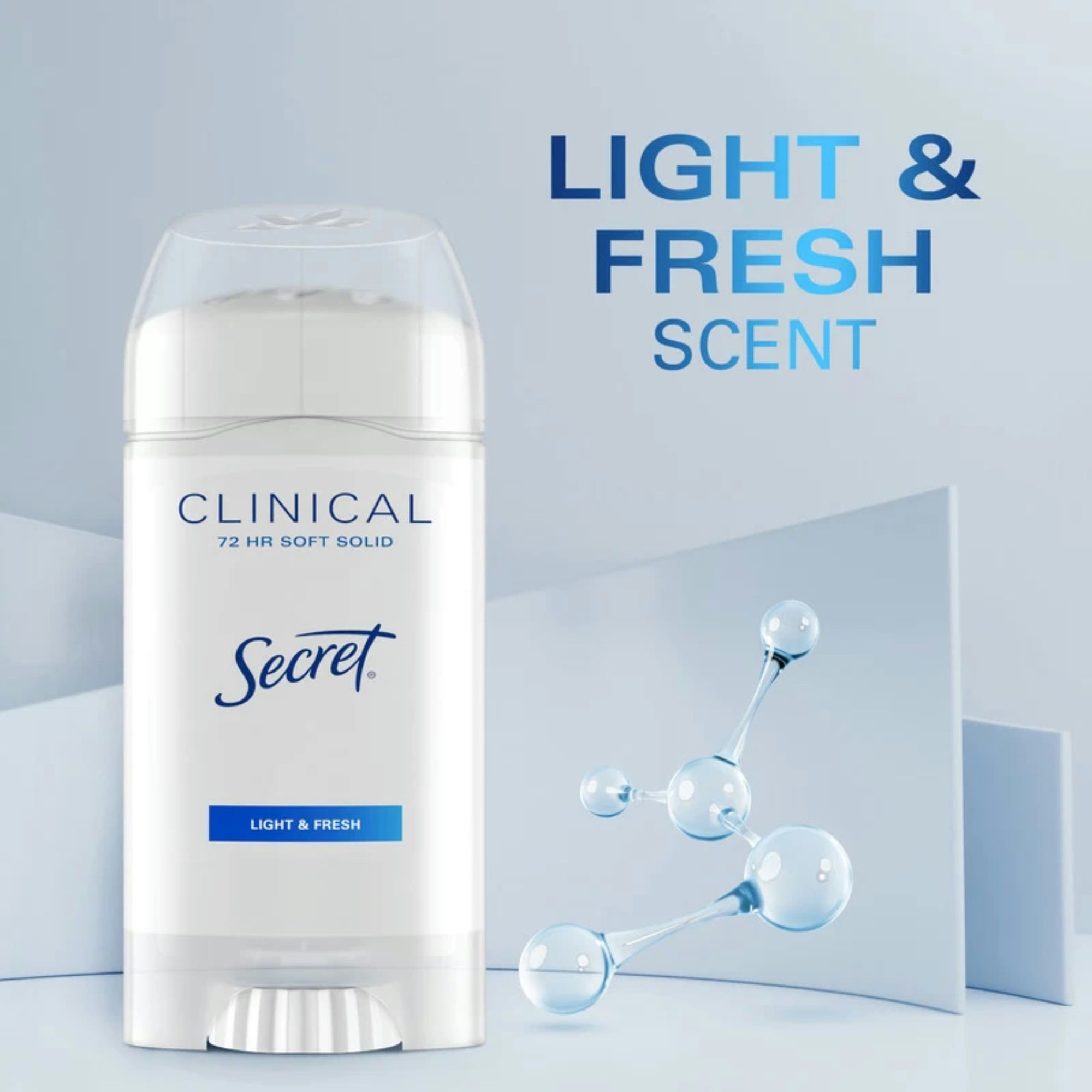 Secret Clinical Strength Antiperspirant and Deodorant Soft Solid
