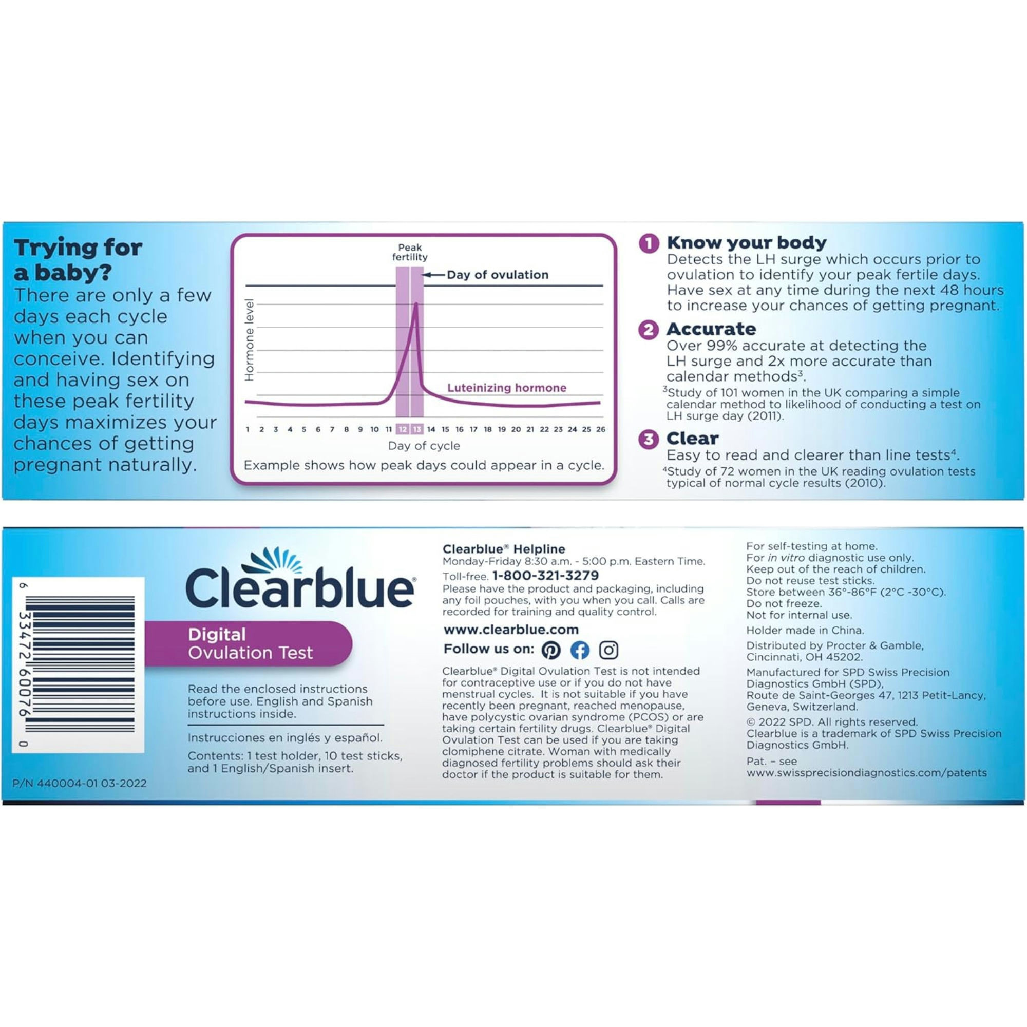 Clearblue Digital Ovulation Test