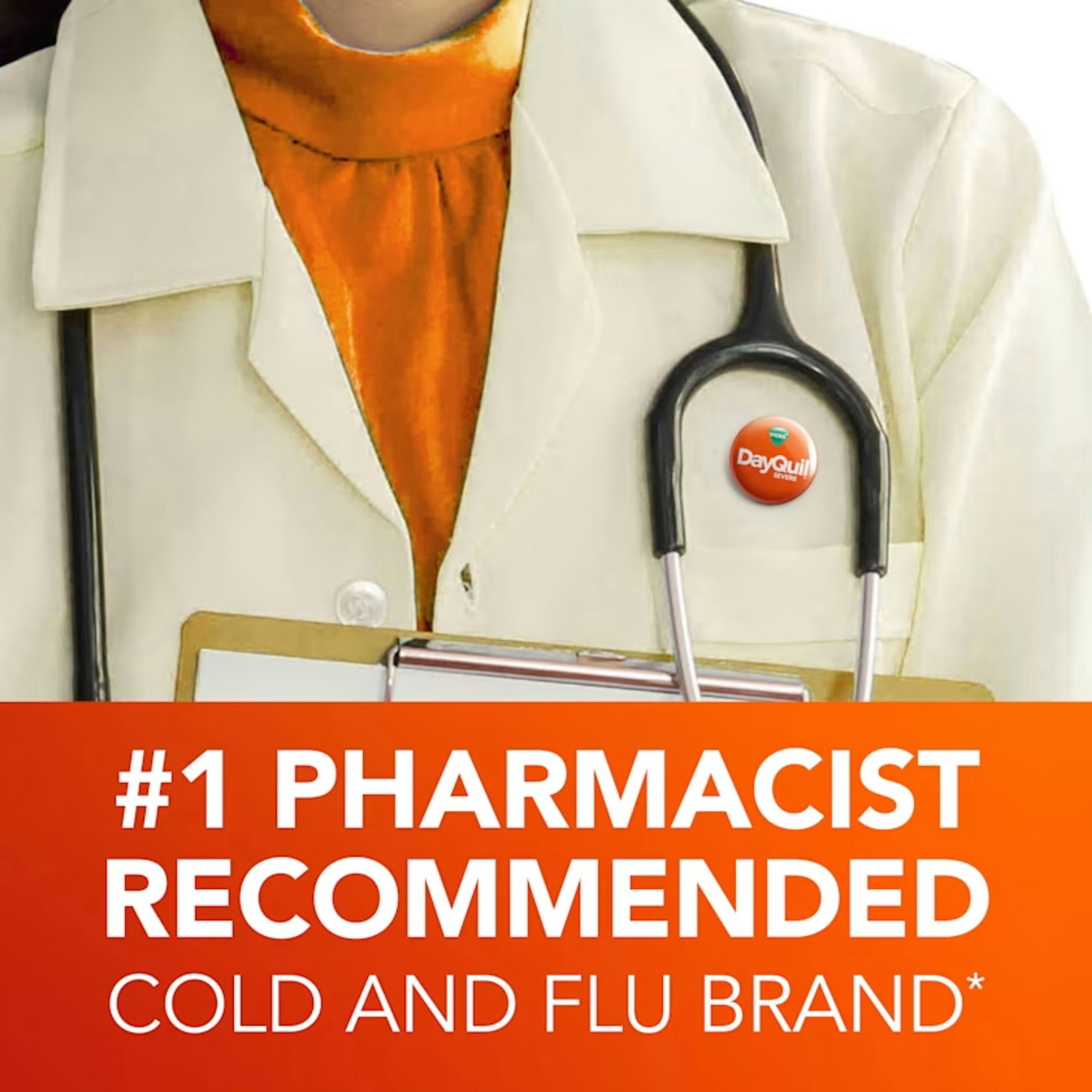 Vicks DayQuil Severe Maximum Strength Cold & Flu Relief Liquid