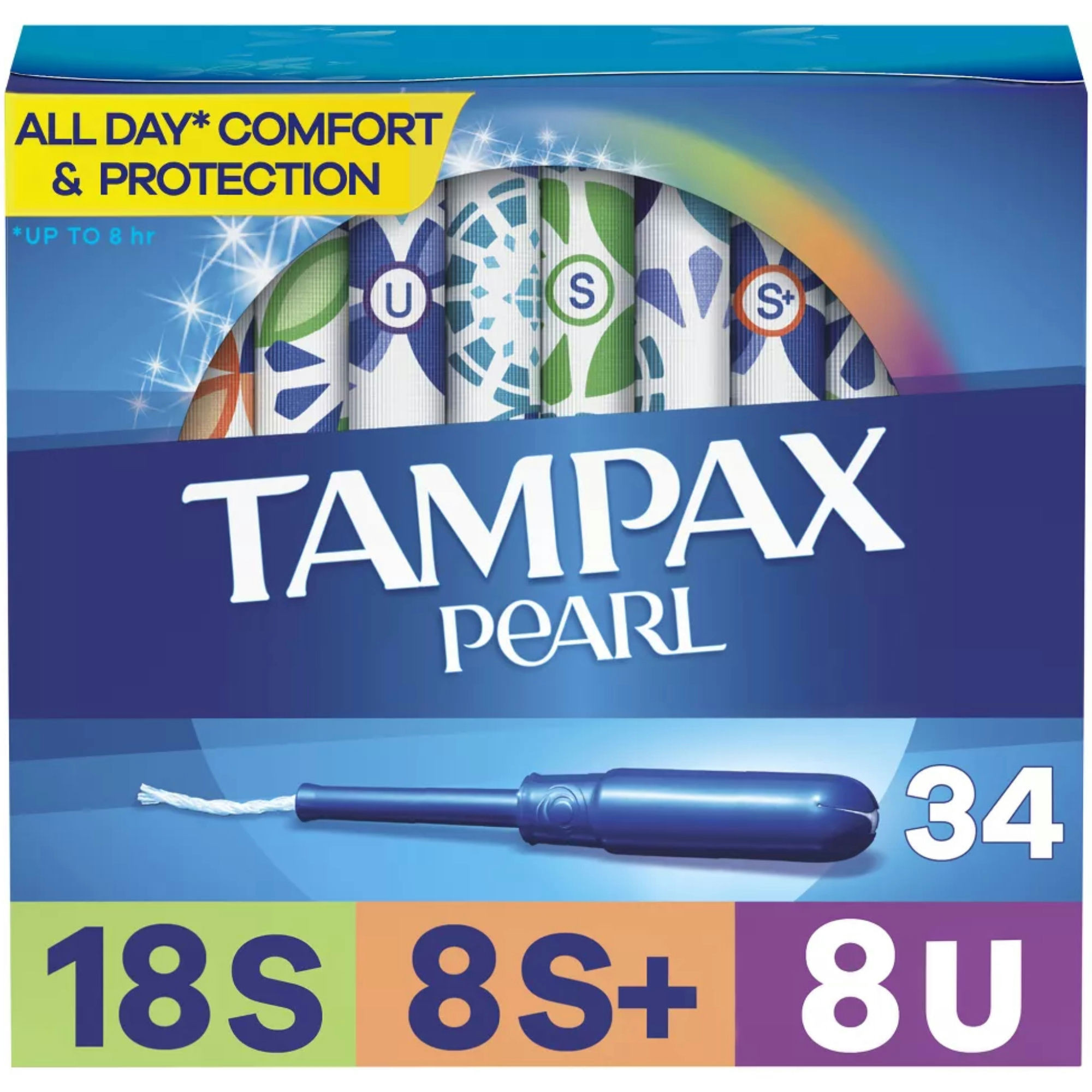 Tampax Pearl Triple Pack Super/Super Plus/Ultra Tampons