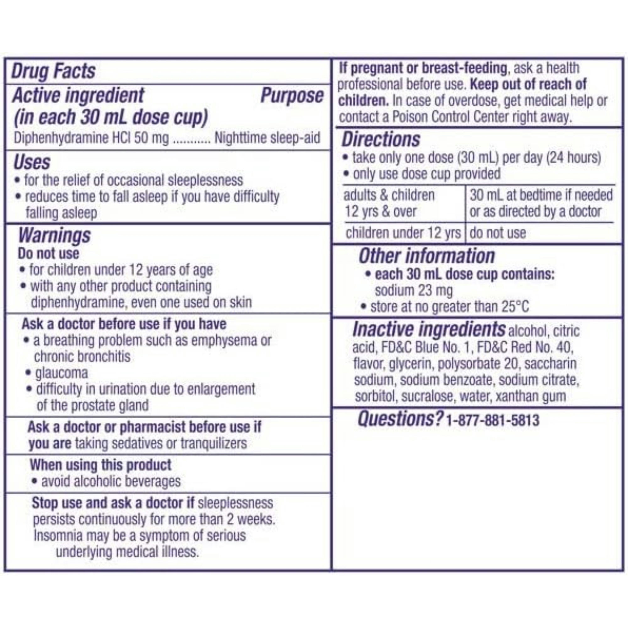 Vicks ZzzQuil Nighttime Sleep-Aid Liquid