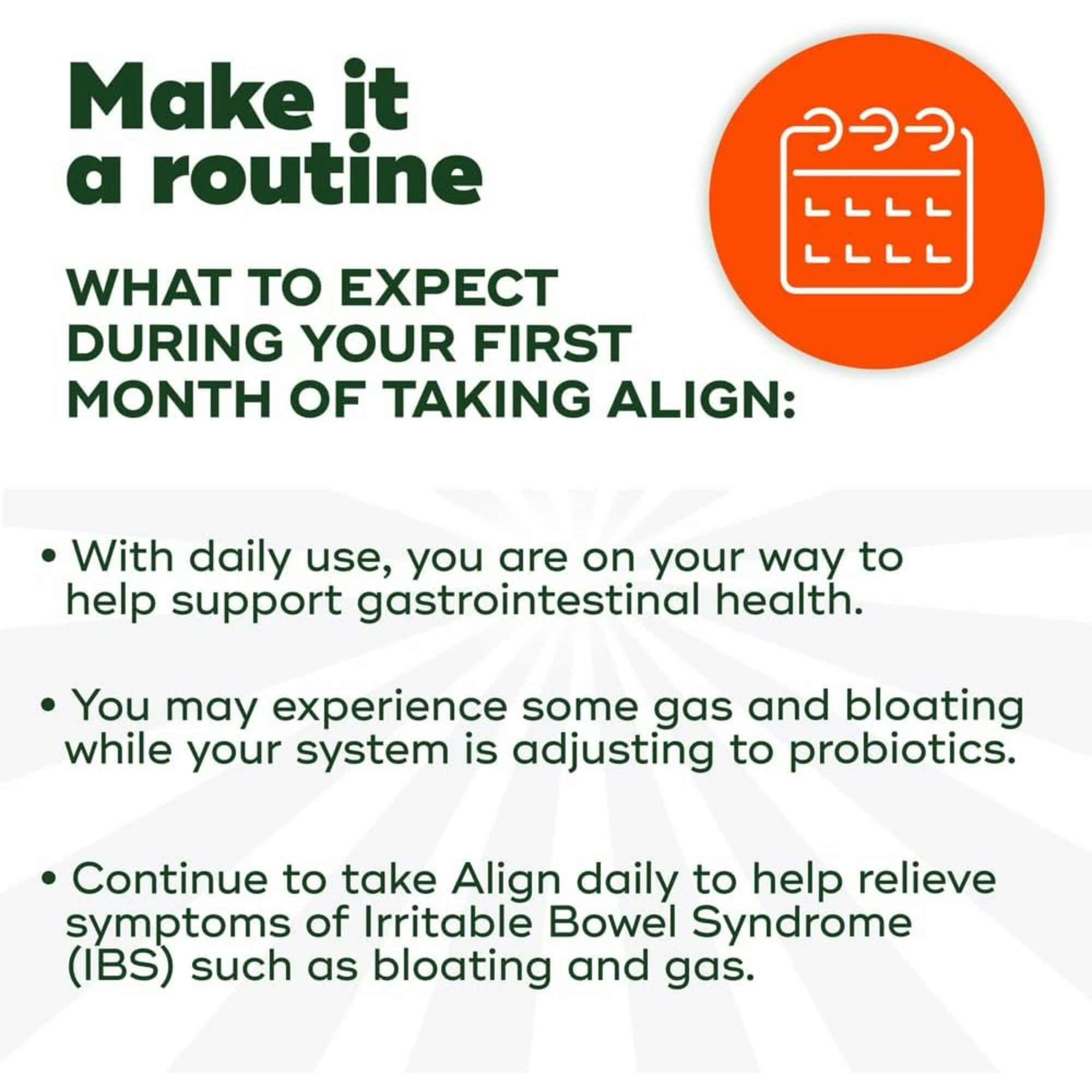 Align Probiotic 24/7 Digestive Support Supplement