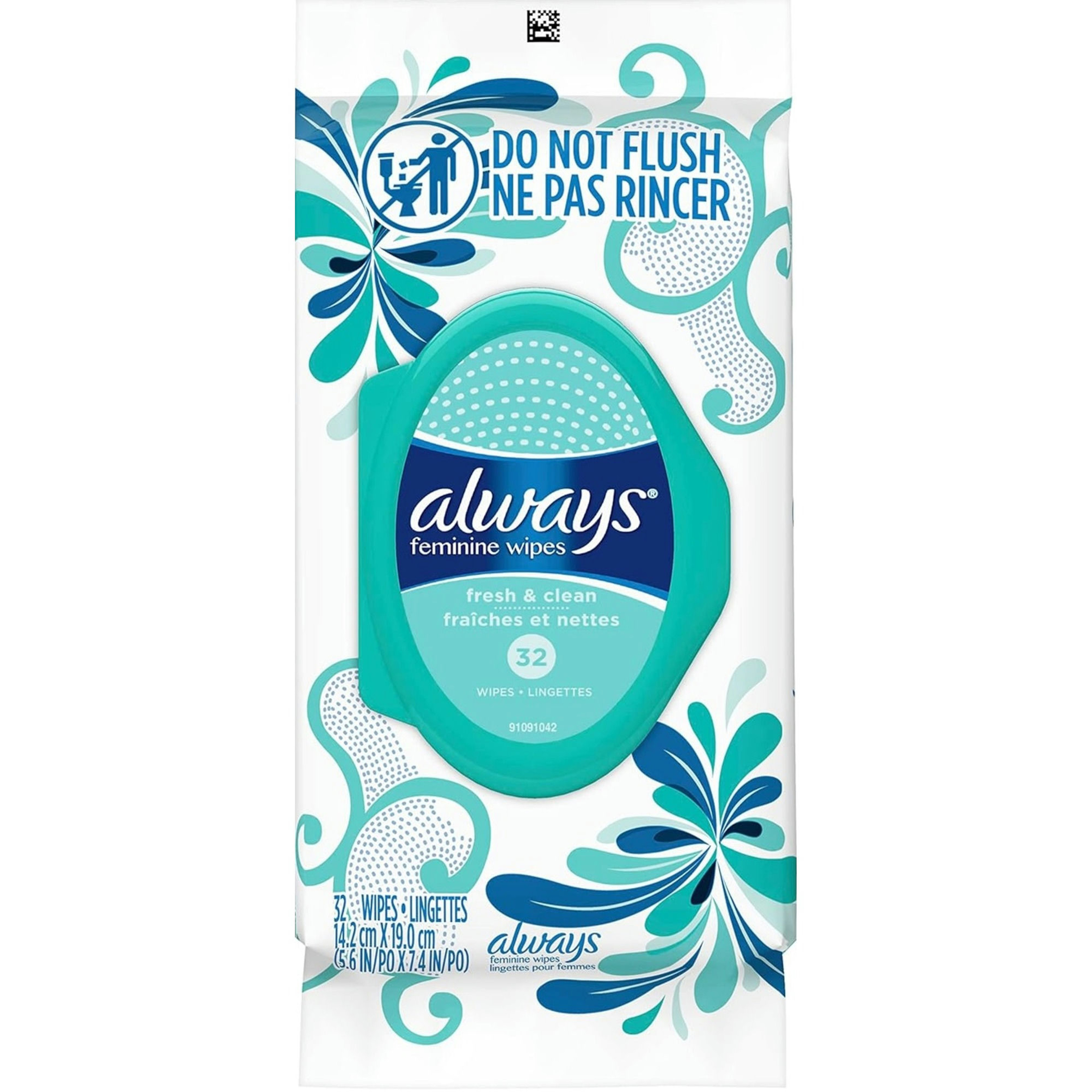 Always Feminine Wipes