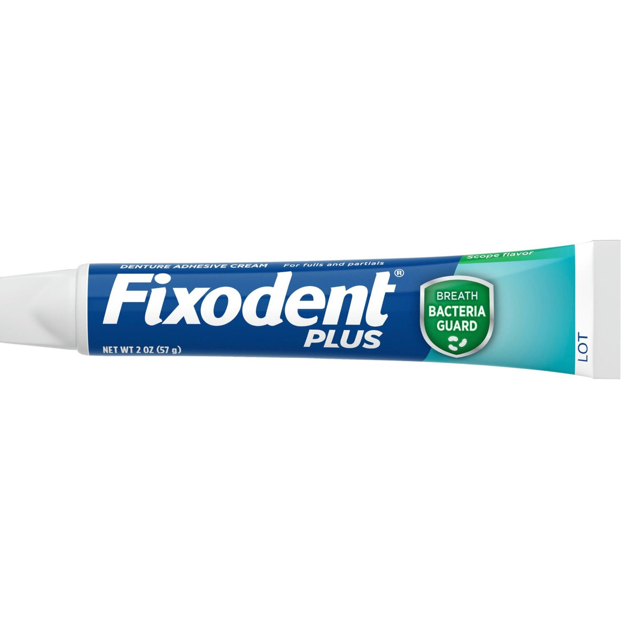 Fixodent Plus Bacteria Guard Denture Adhesive Cream