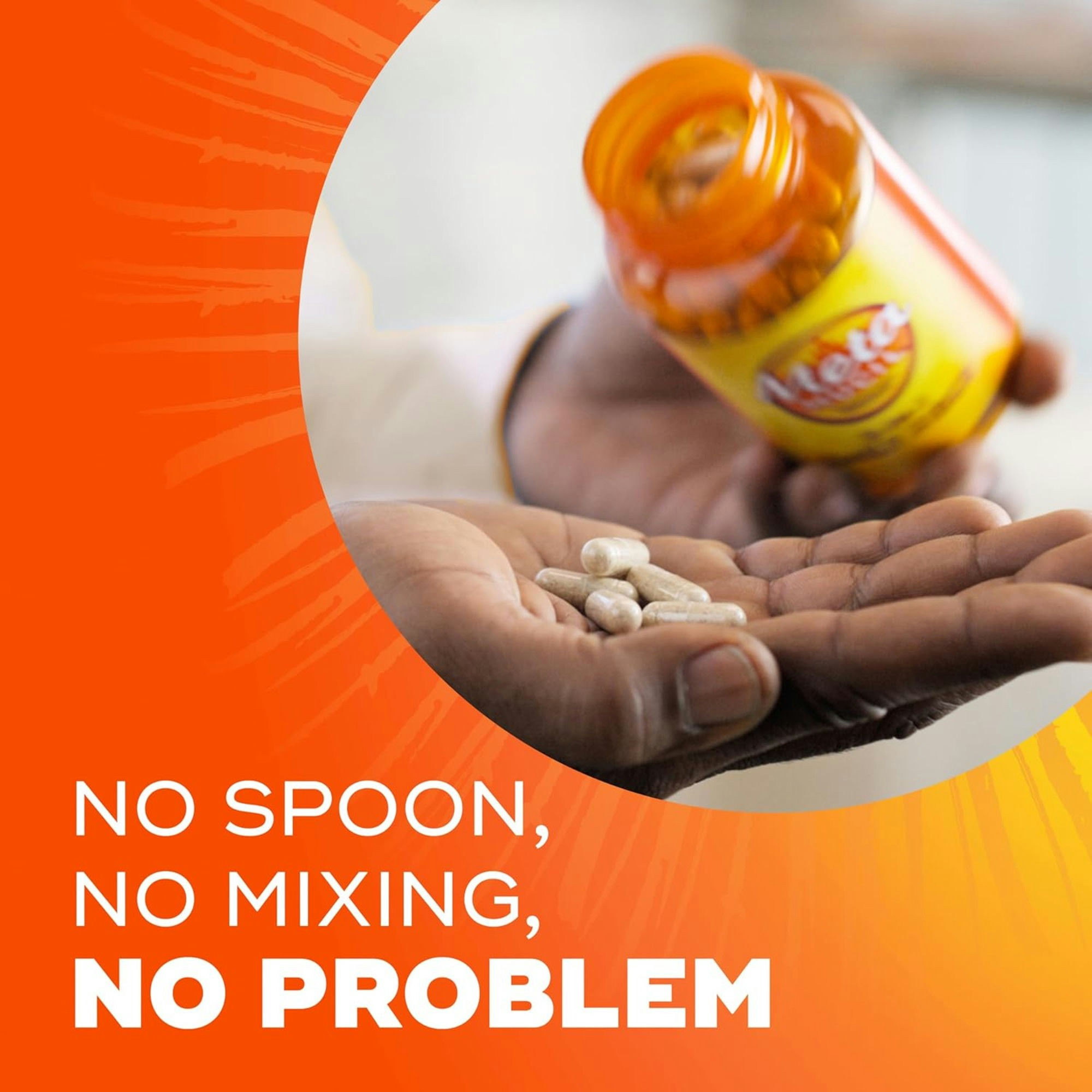 Metamucil 3 in 1 Psyllium Husk Fiber Supplement