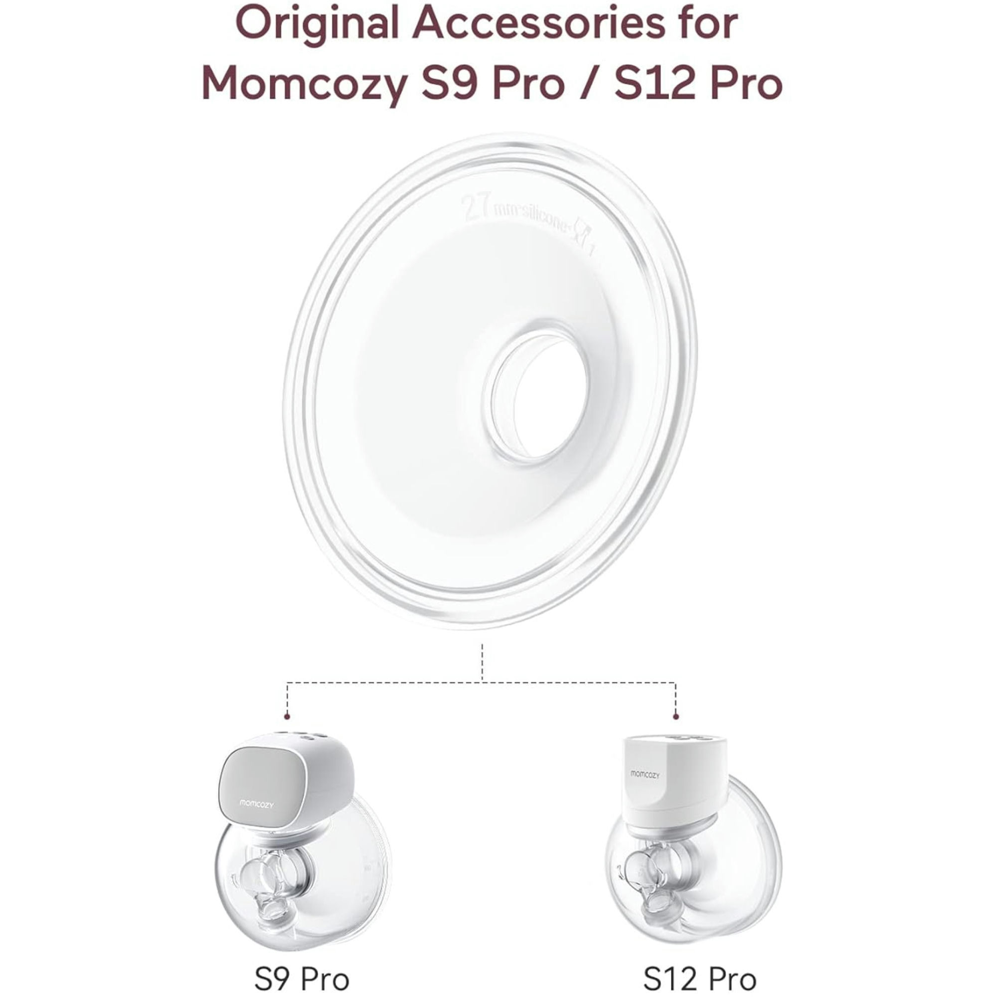 Momcozy Flange Compatible with S9 Pro/S12 Pro Breast Pump