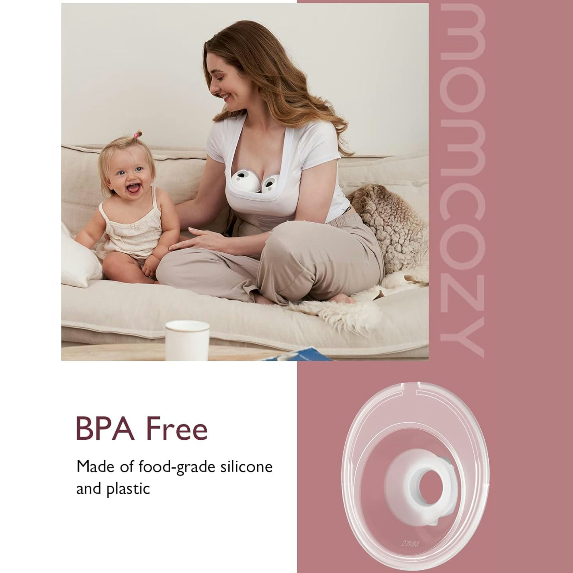 Momcozy Flange Compatible with M5 Breast Pump