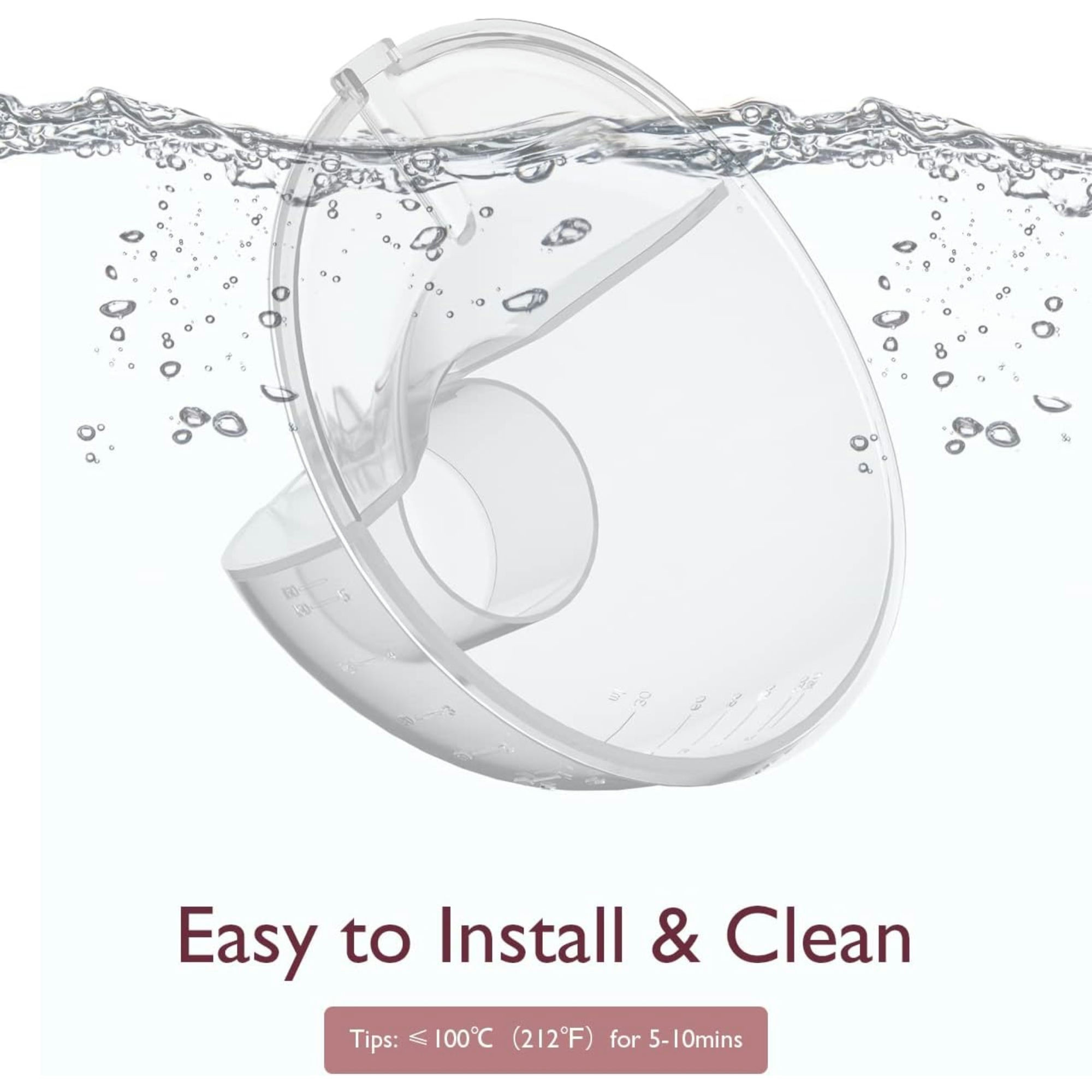 Momcozy Breast Milk Collection Container Cup For M5 Wearable Breast Pump