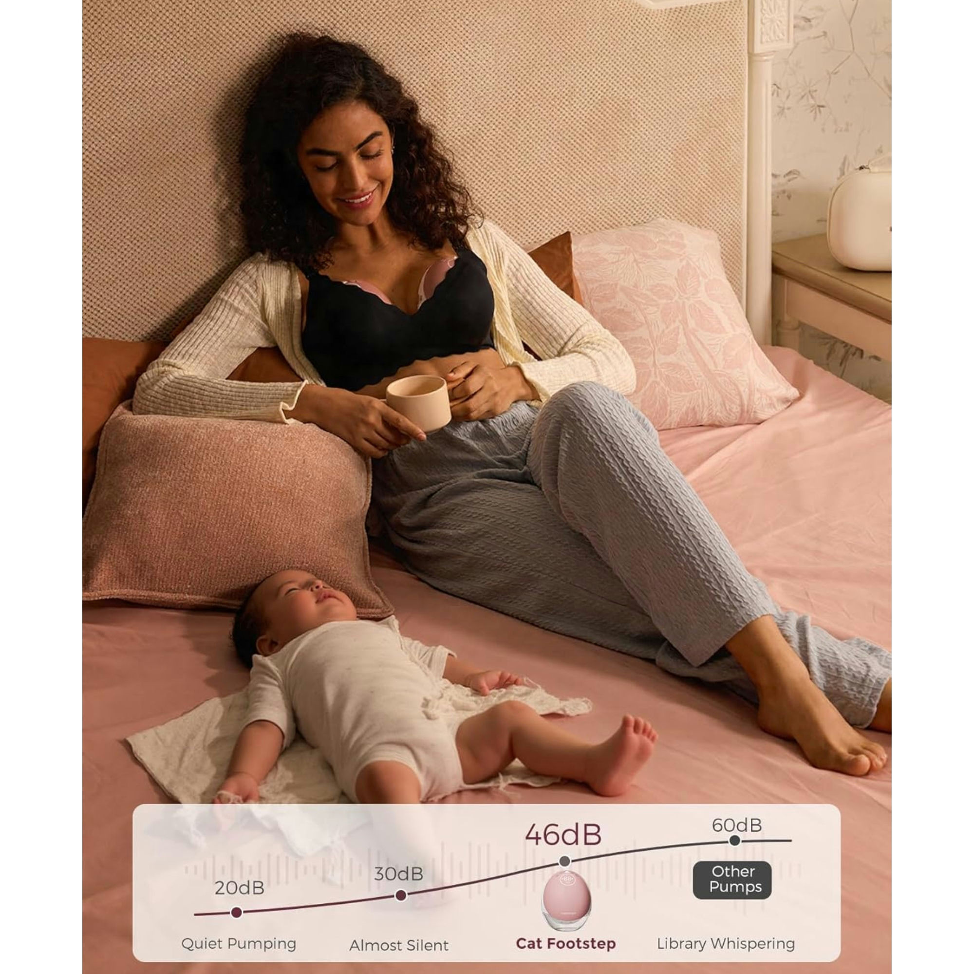 Momcozy Mobile Flow M9 Hands-Free Wearable Breast Pump
