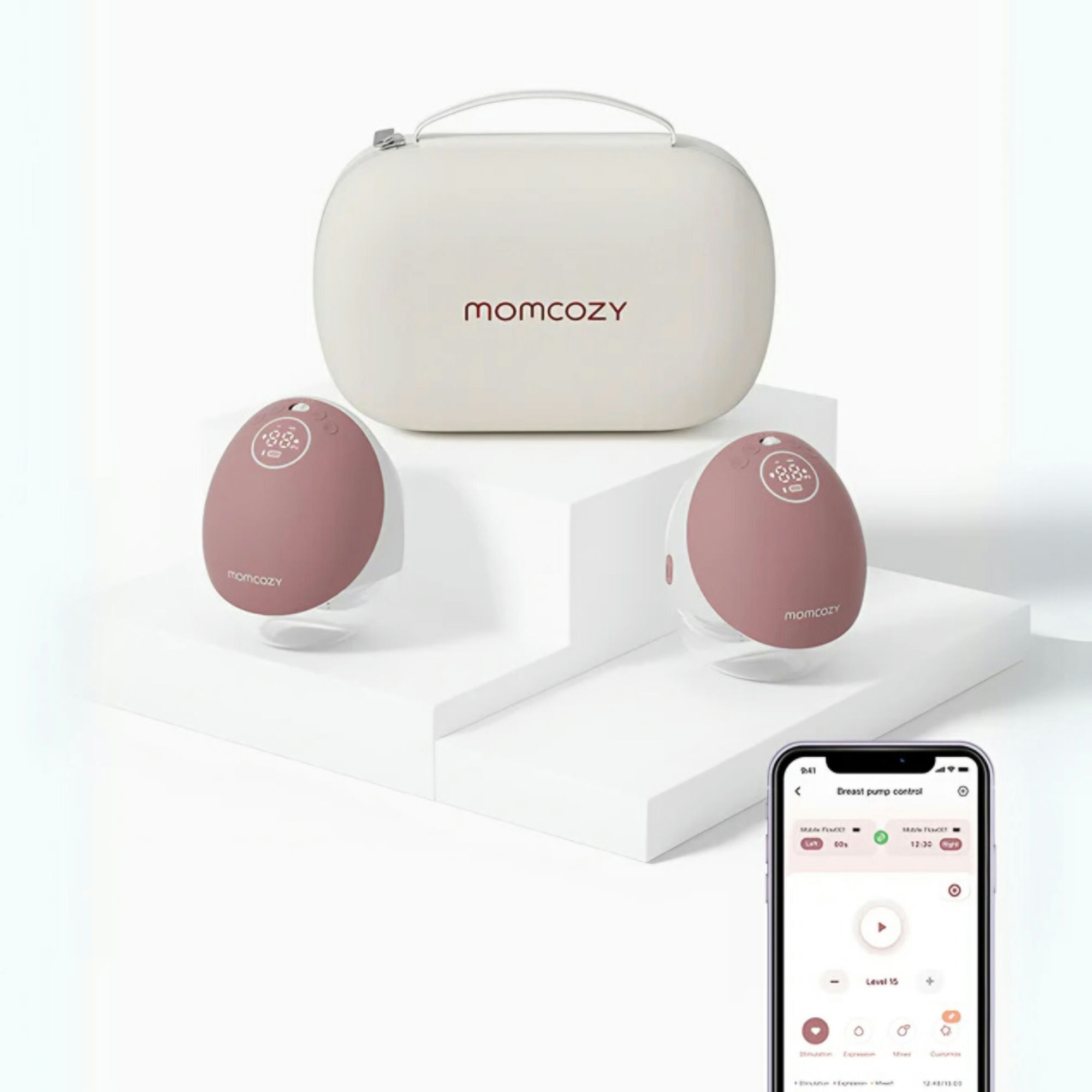 Momcozy Mobile Flow M9 Hands-Free Wearable Breast Pump