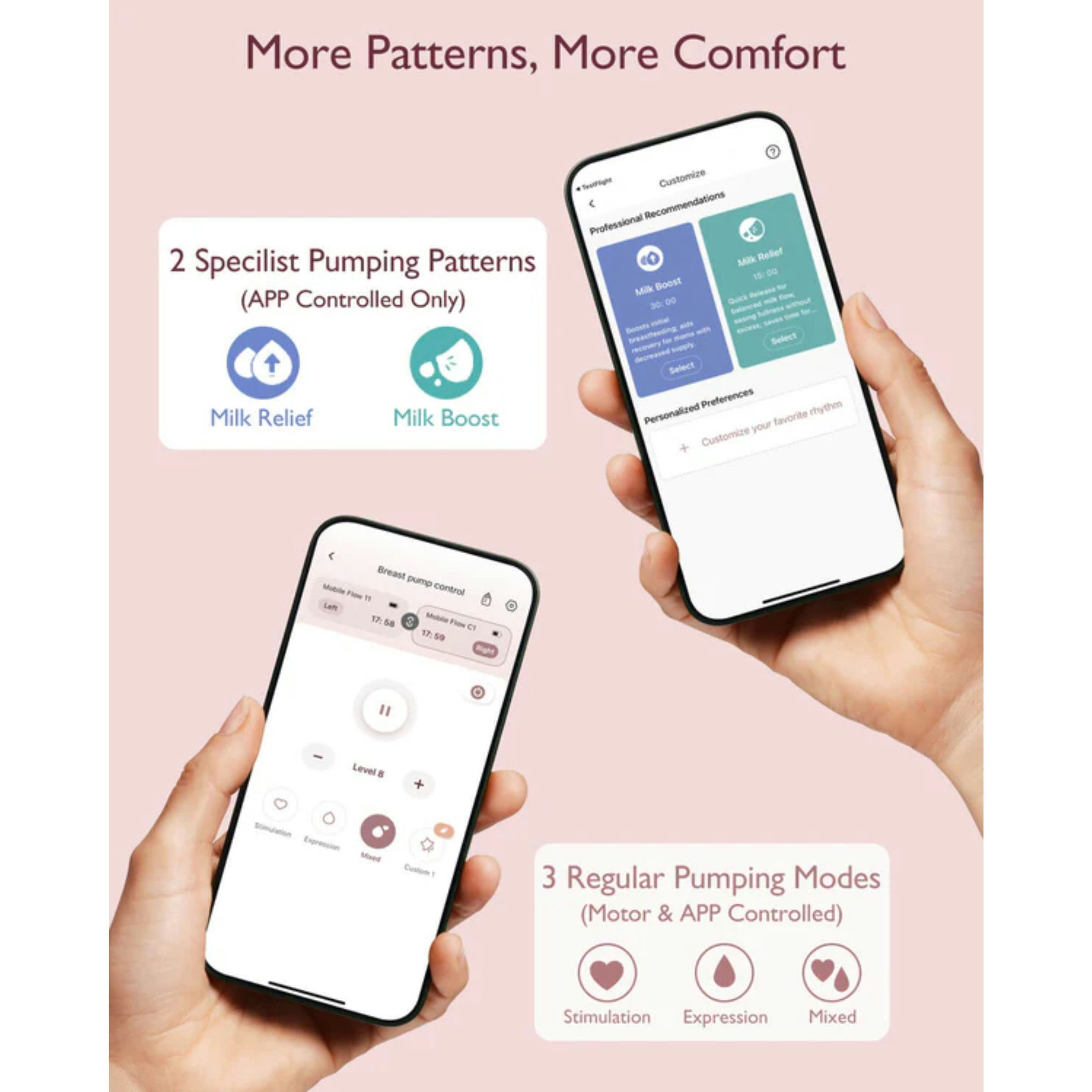 Momcozy Mobile Flow M9 Hands-Free Wearable Breast Pump