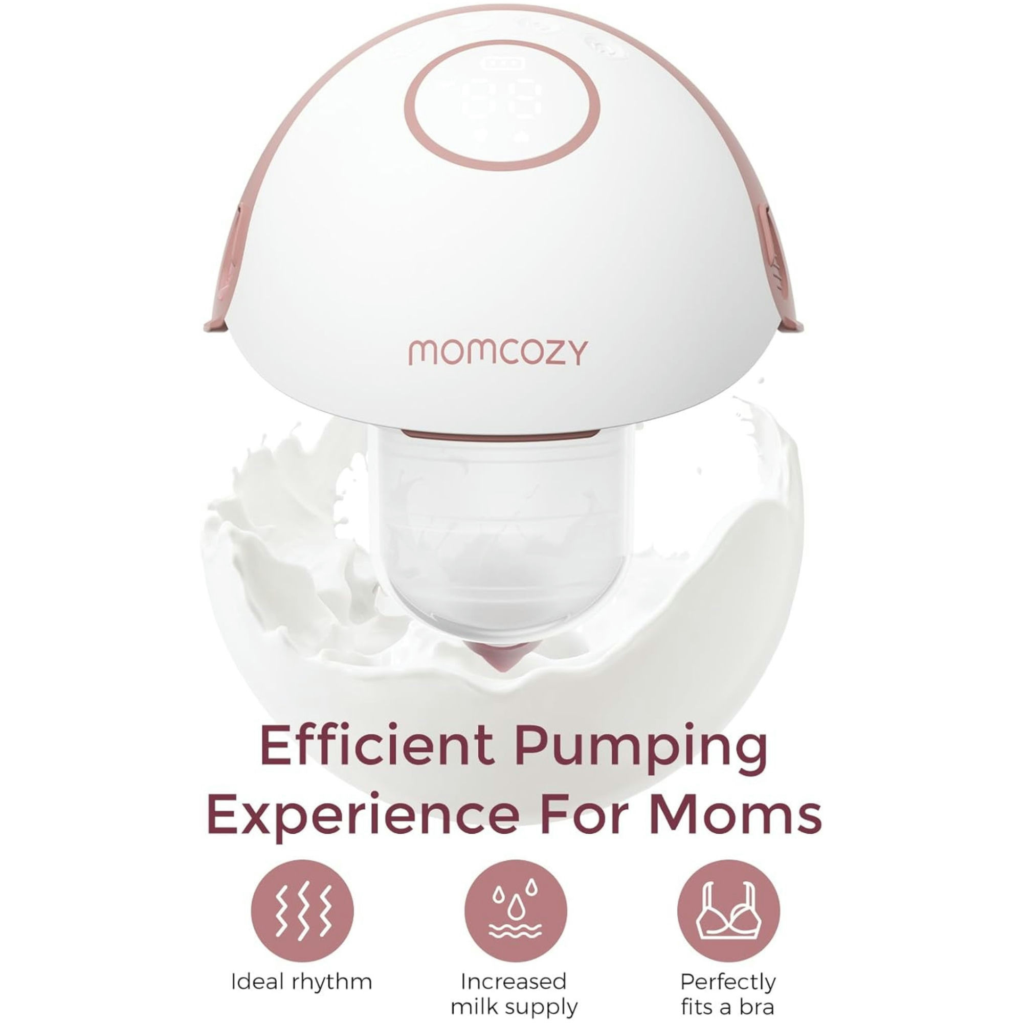 Momcozy Mobile Style Hands-free M6 Wearable Breast Pump