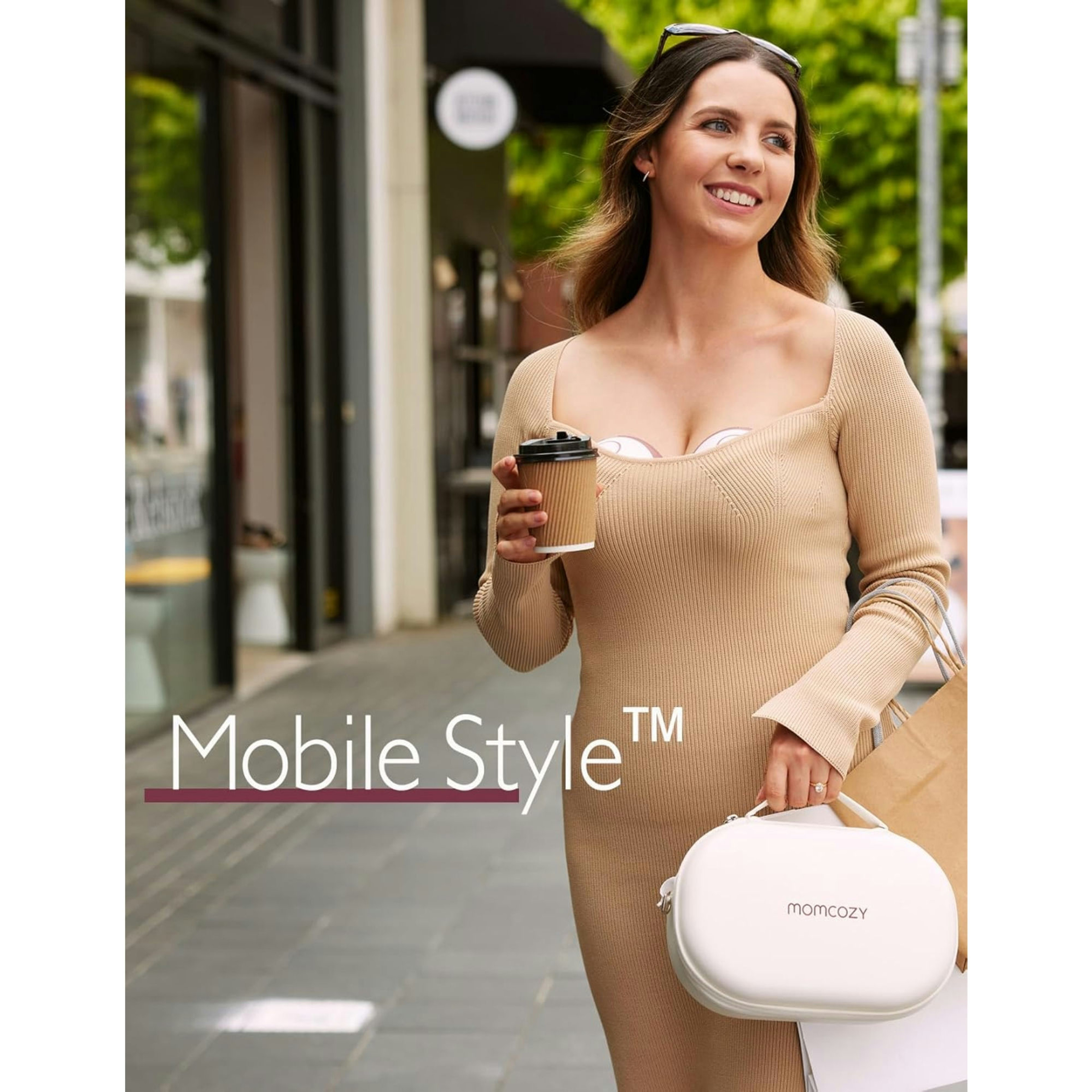 Momcozy Mobile Style Hands-free M6 Wearable Breast Pump
