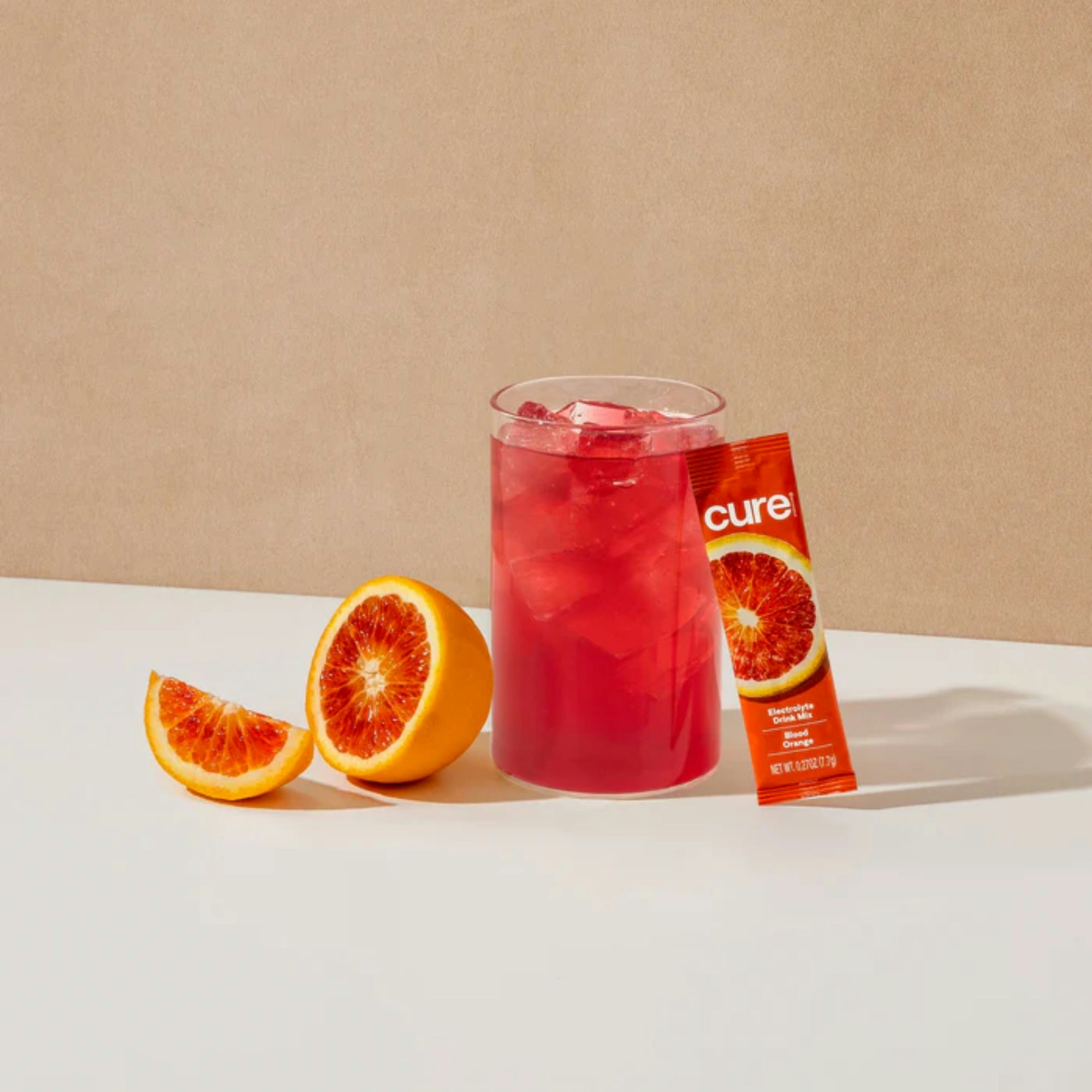 Cure Hydration Electrolyte Drink Mix, Blood Orange