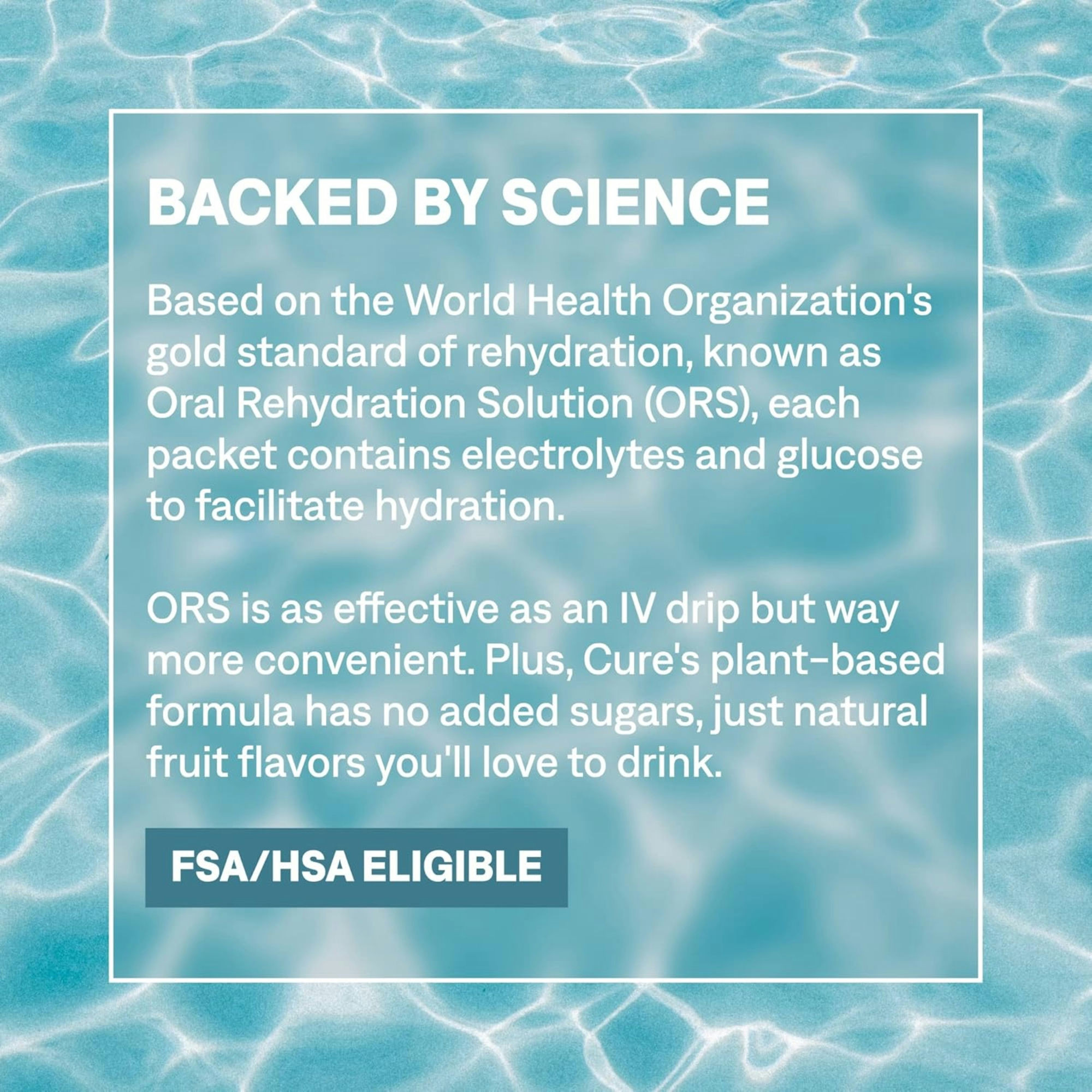 Cure Hydration Electrolyte Drink Mix, Tropical Punch