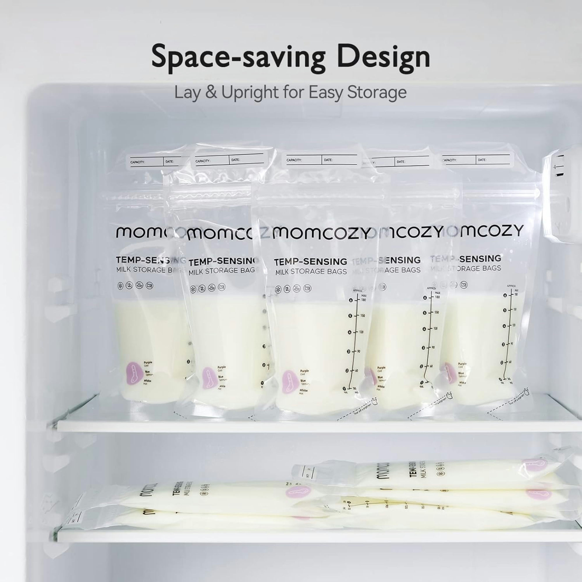 Momcozy Temp-Sensing Breast Milk Storage Bag