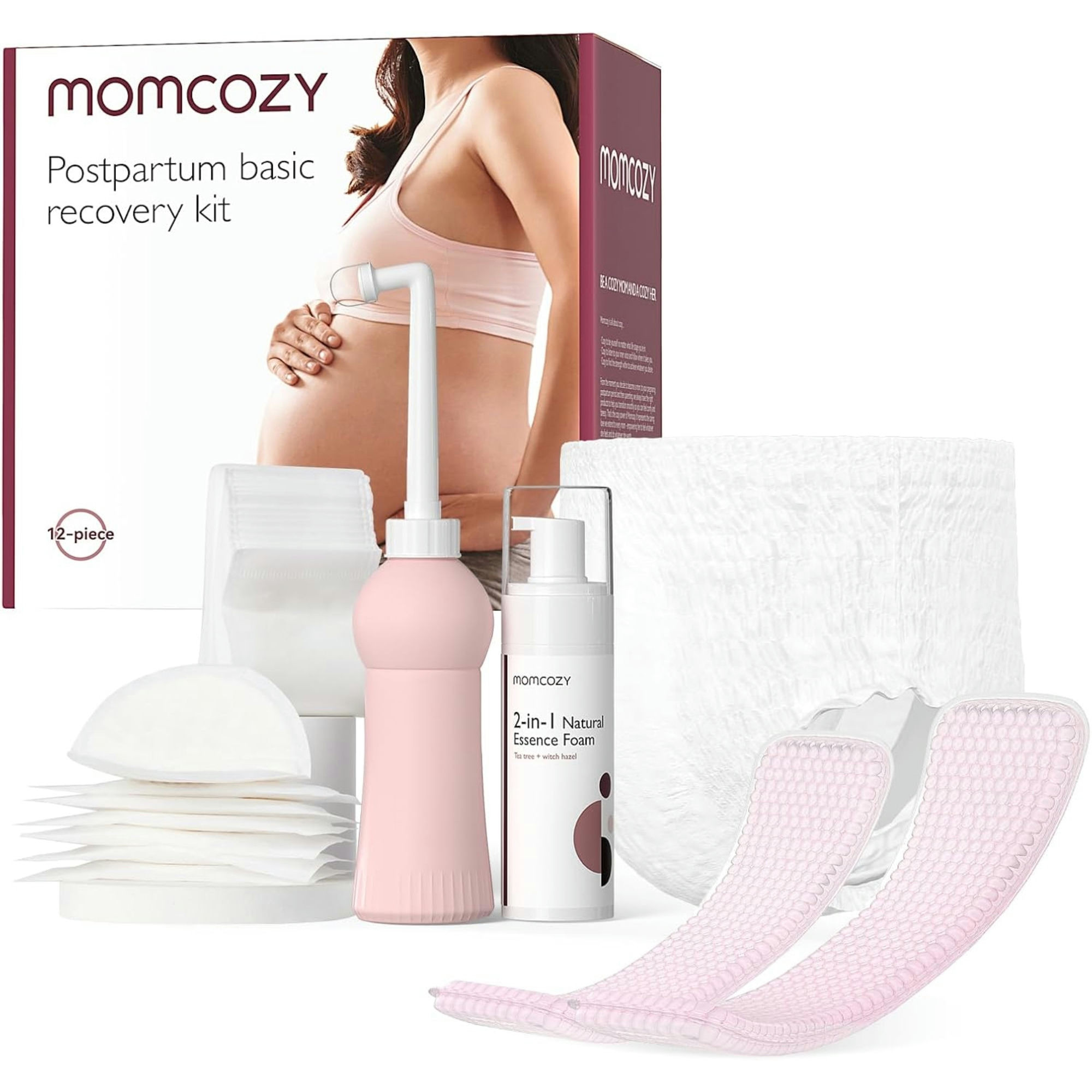 Momcozy Postpartum Basic Recovery Essentials Kit