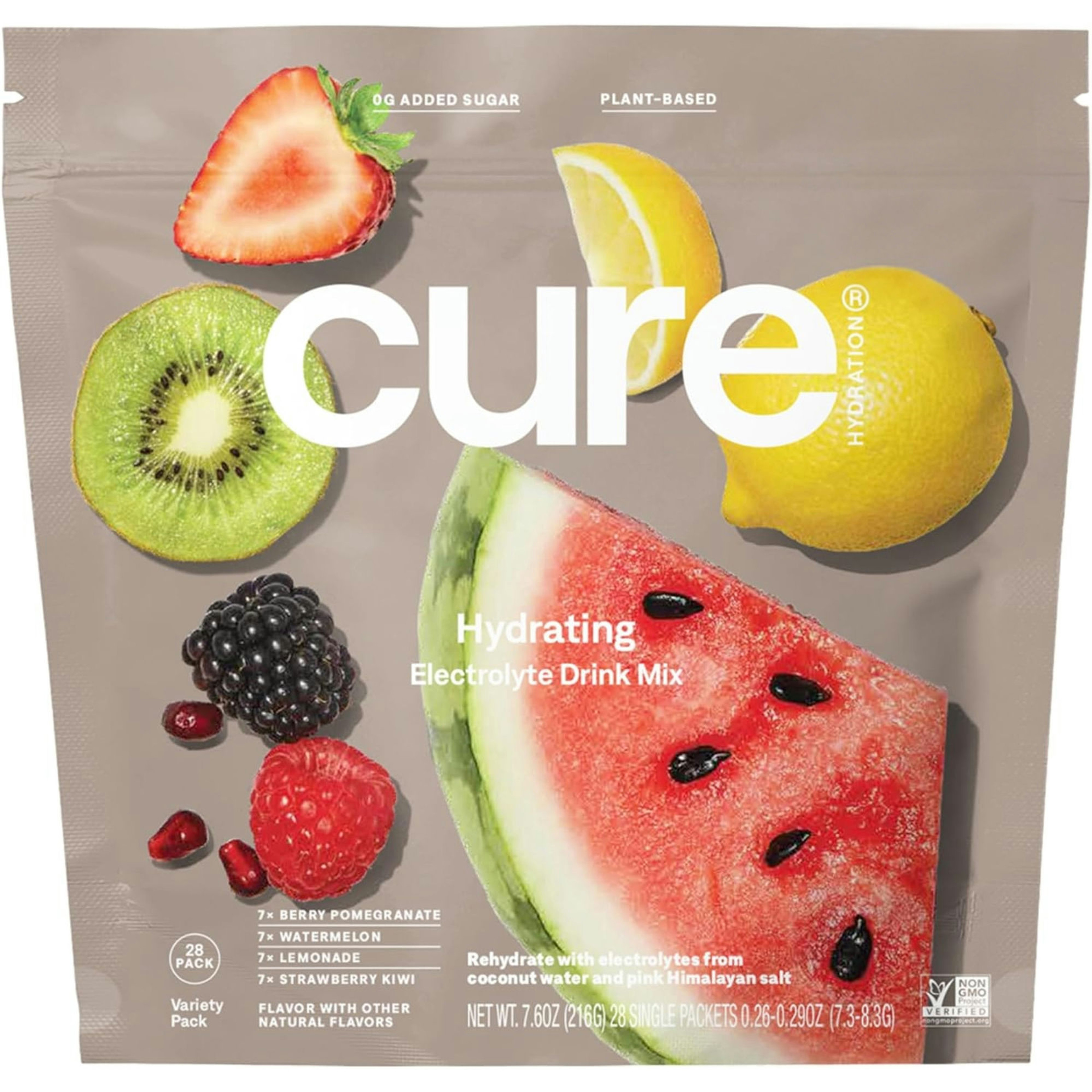 Cure Hydration Electrolyte Drink Mix, Classic Variety Pack