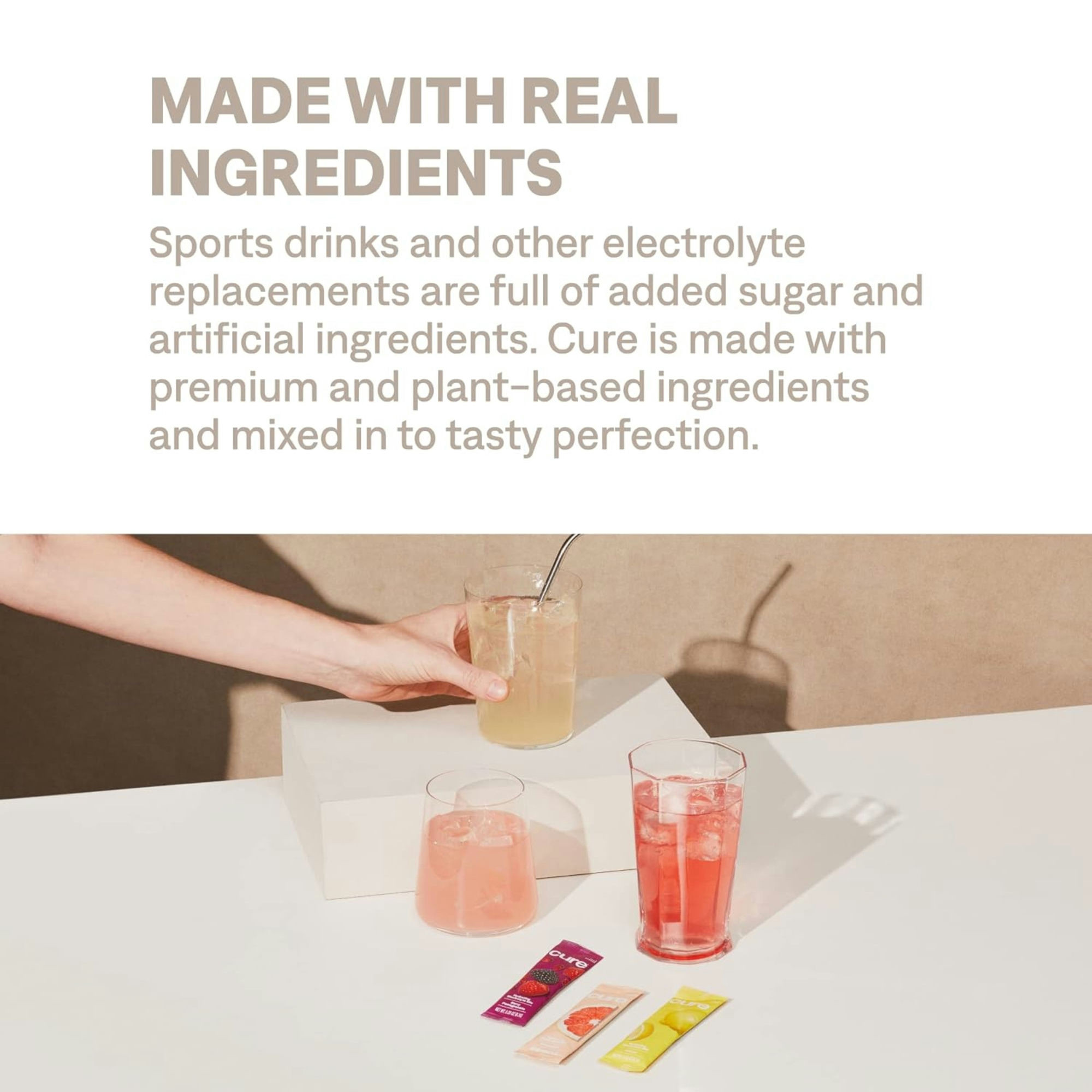 Cure Hydration Electrolyte Drink Mix, Classic Variety Pack