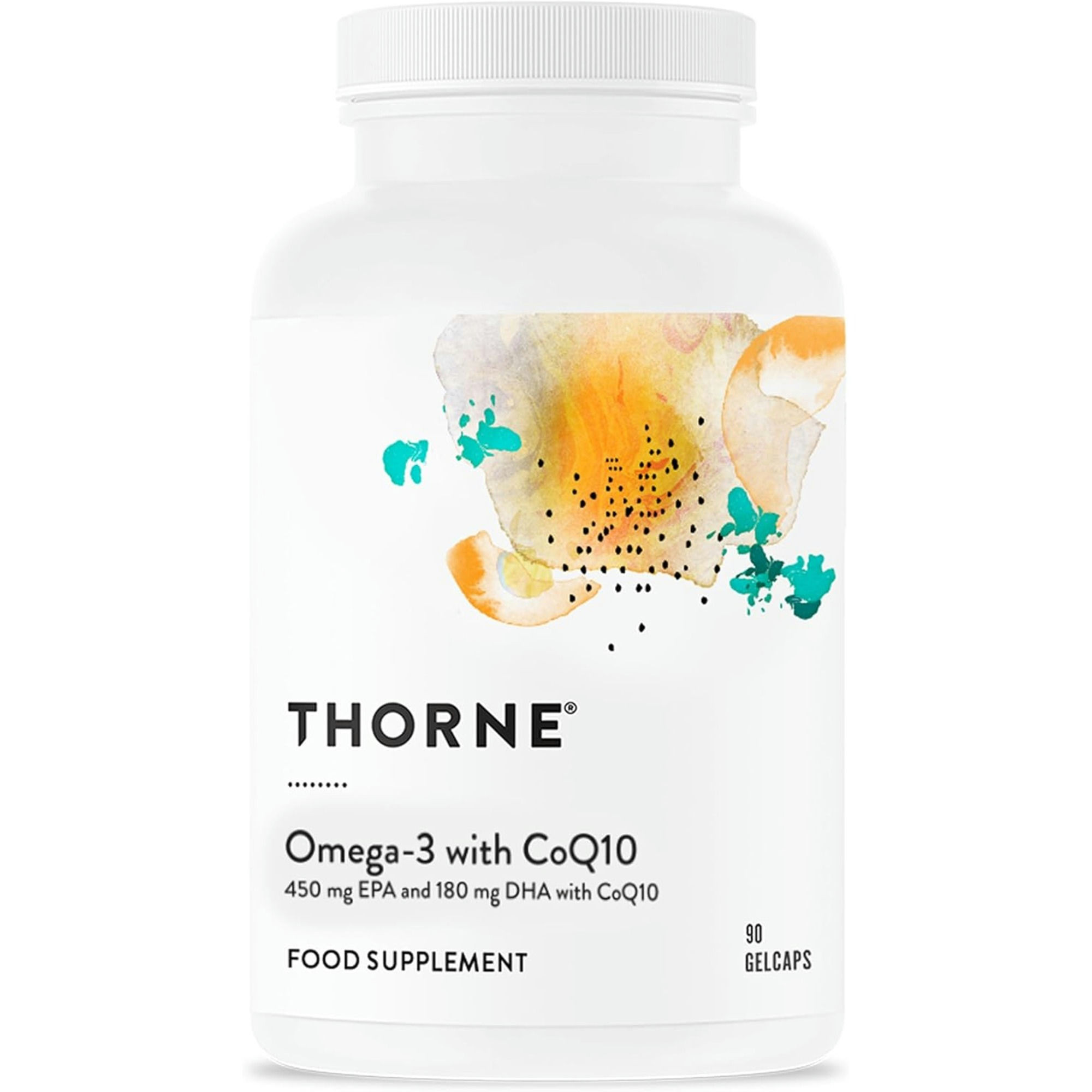 Thorne Omega-3 with CoQ10 Dietary Supplement