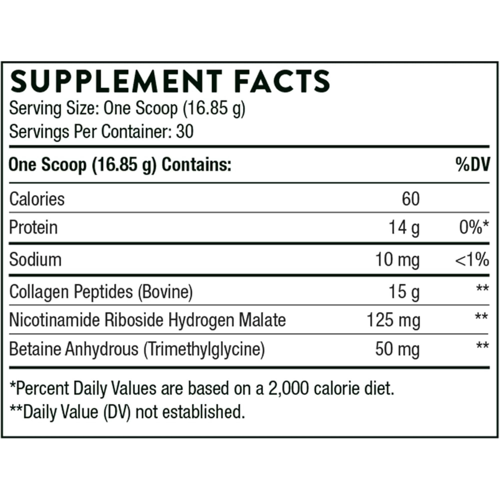 Thorne Collagen Fit with Nicotinamide Riboside Dietary Supplement