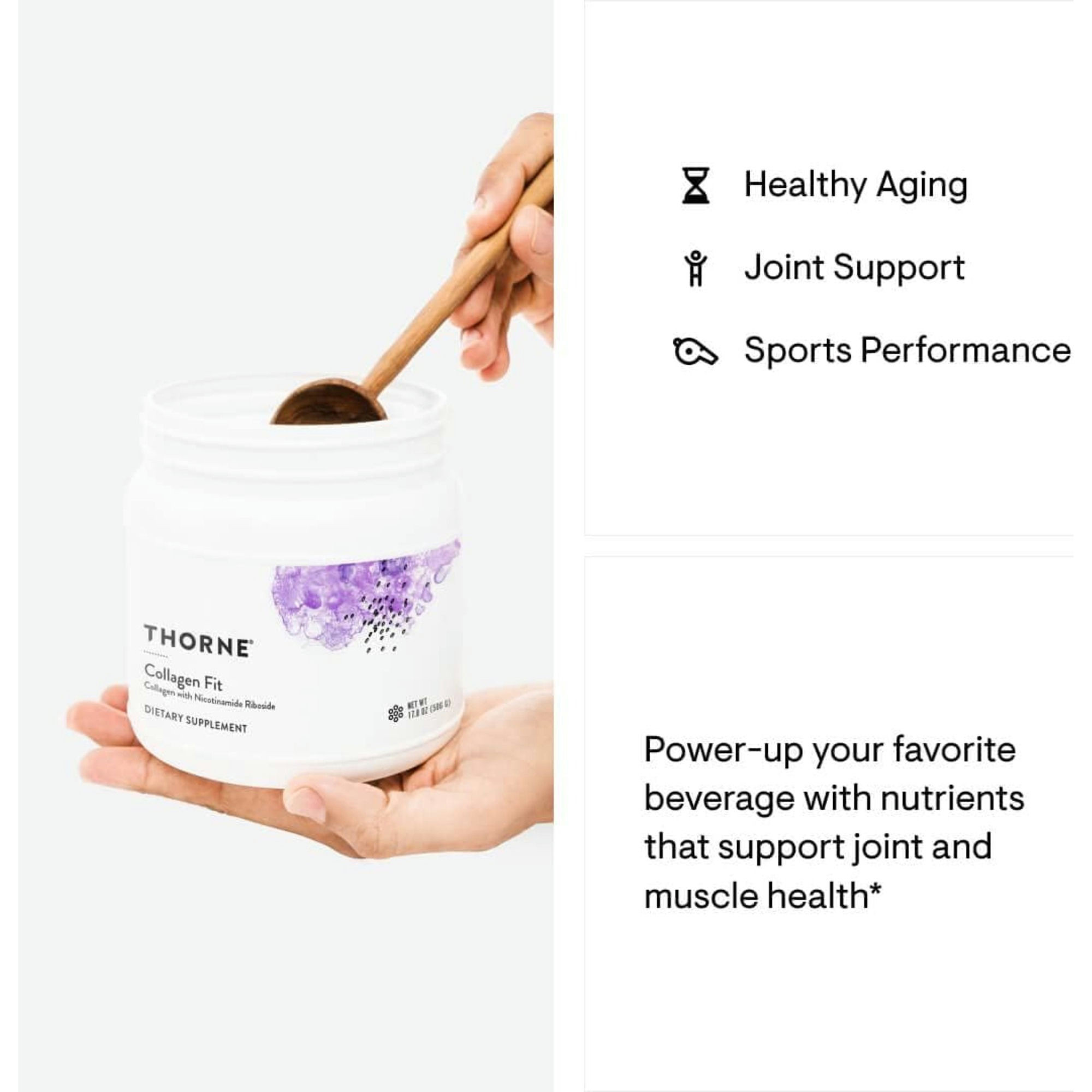 Thorne Collagen Fit with Nicotinamide Riboside Dietary Supplement