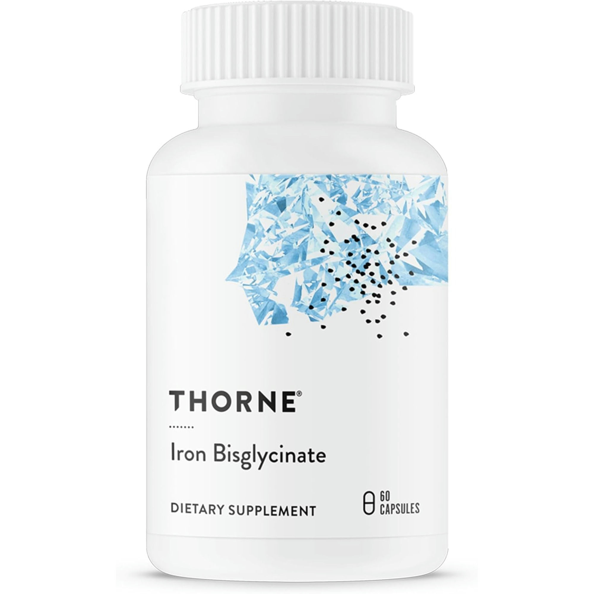 Thorne Iron Bisglycinate Dietary Supplement, 25 mg