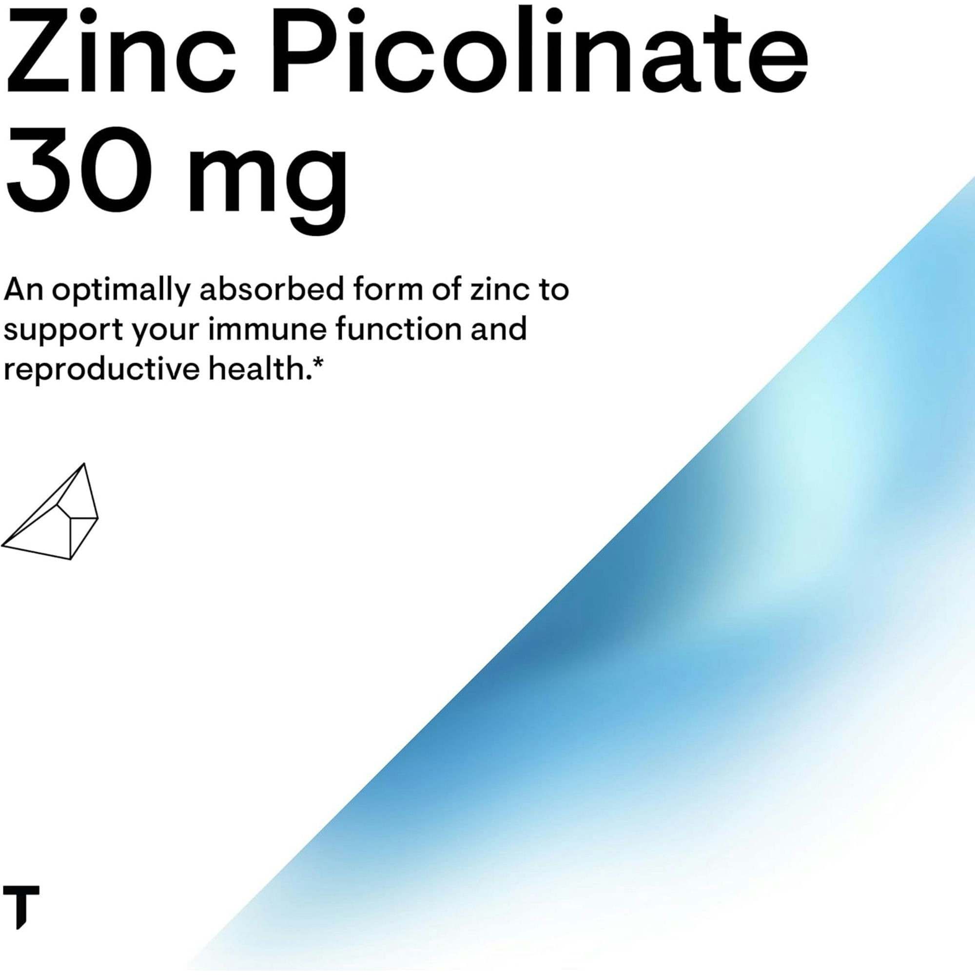 Thorne Zinc Picolinate Dietary Supplement, 30 mg