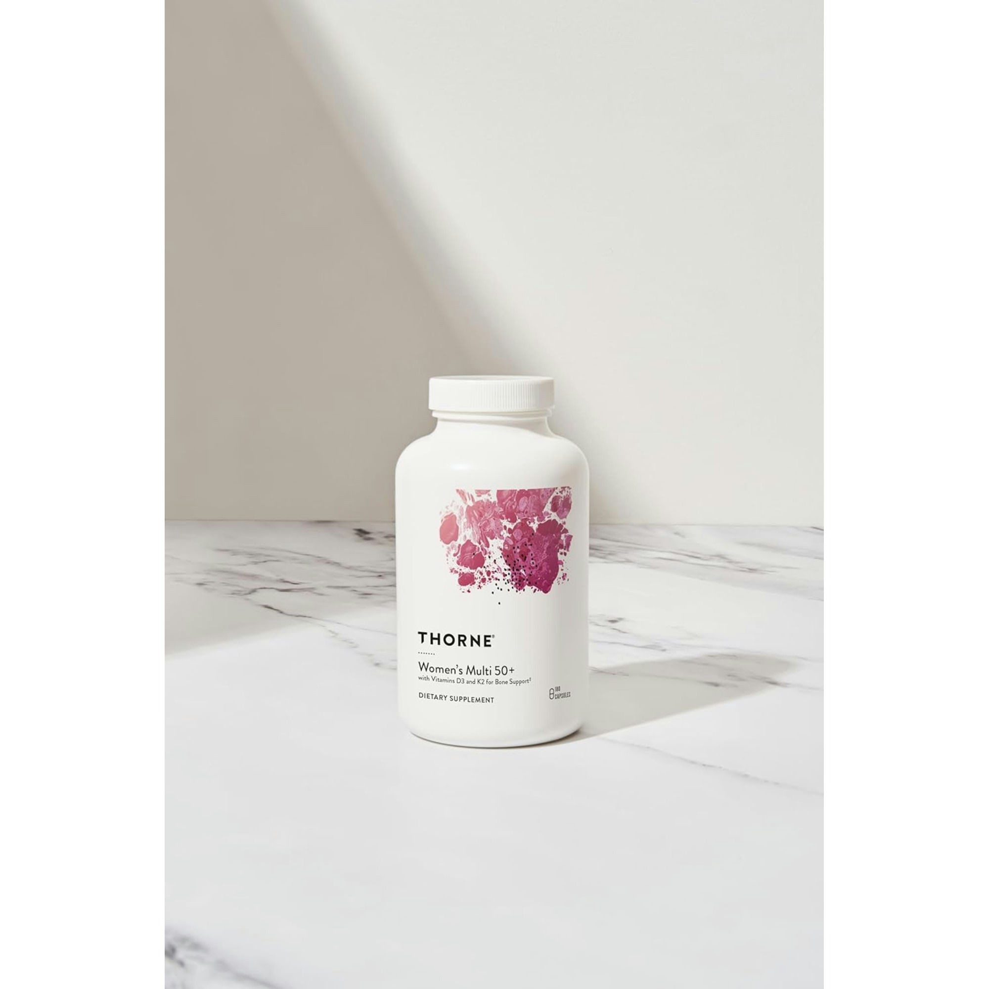 Thorne Women's Multi 50+ with Vitamins D3 and K2 for Bone Support Dietary Supplement
