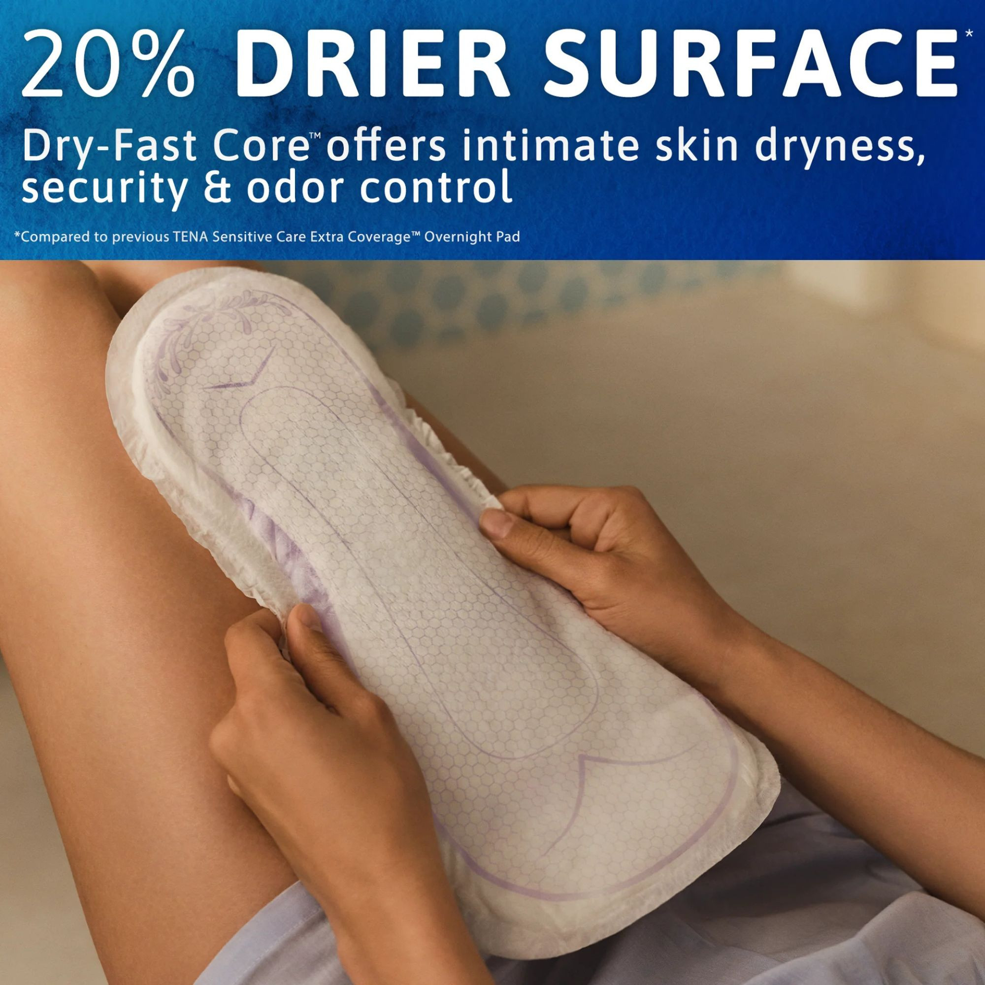 TENA Intimates Overnight Incontinence Pads, Maximum Absorbency