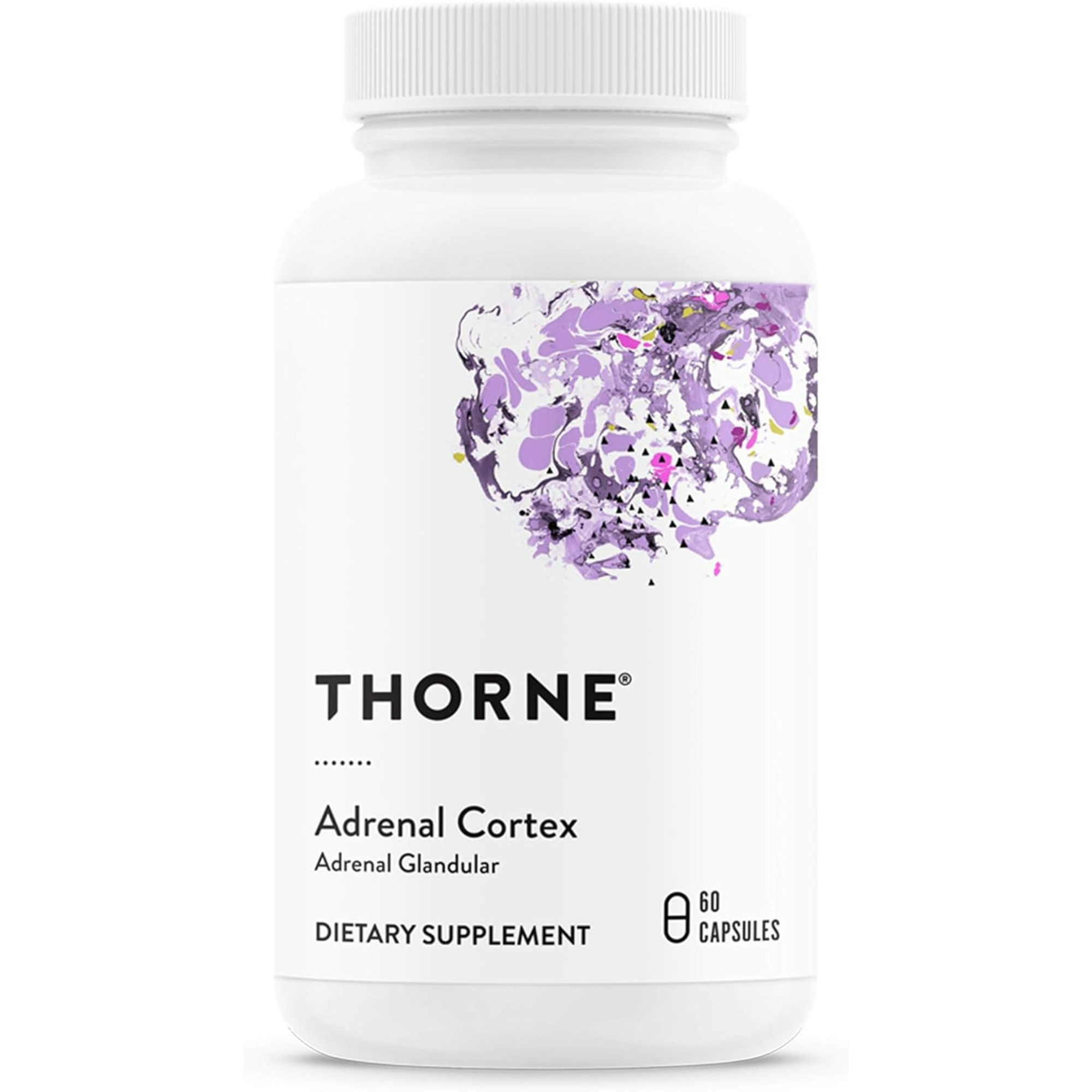Thorne Adrenal Cortex Dietary Supplement, 50 mg