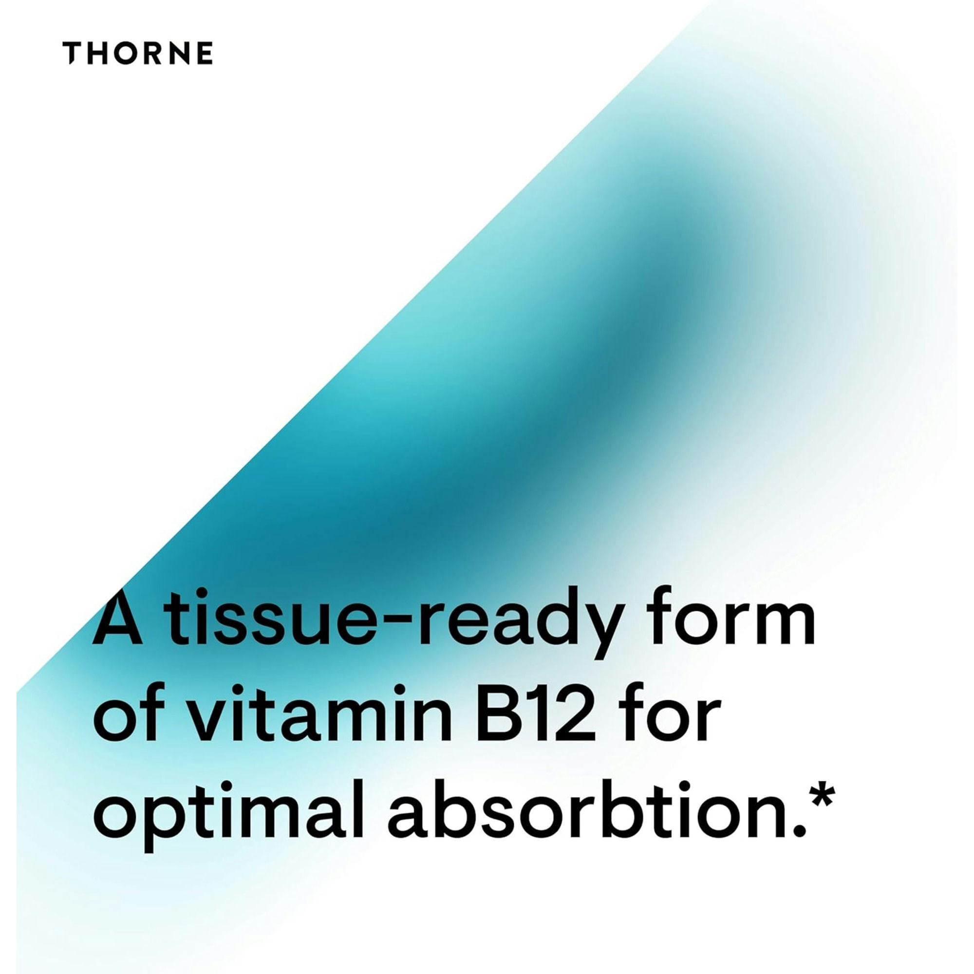 Thorne Vitamin B12 as Methylcobalamin Dietary Supplement, 1 mg