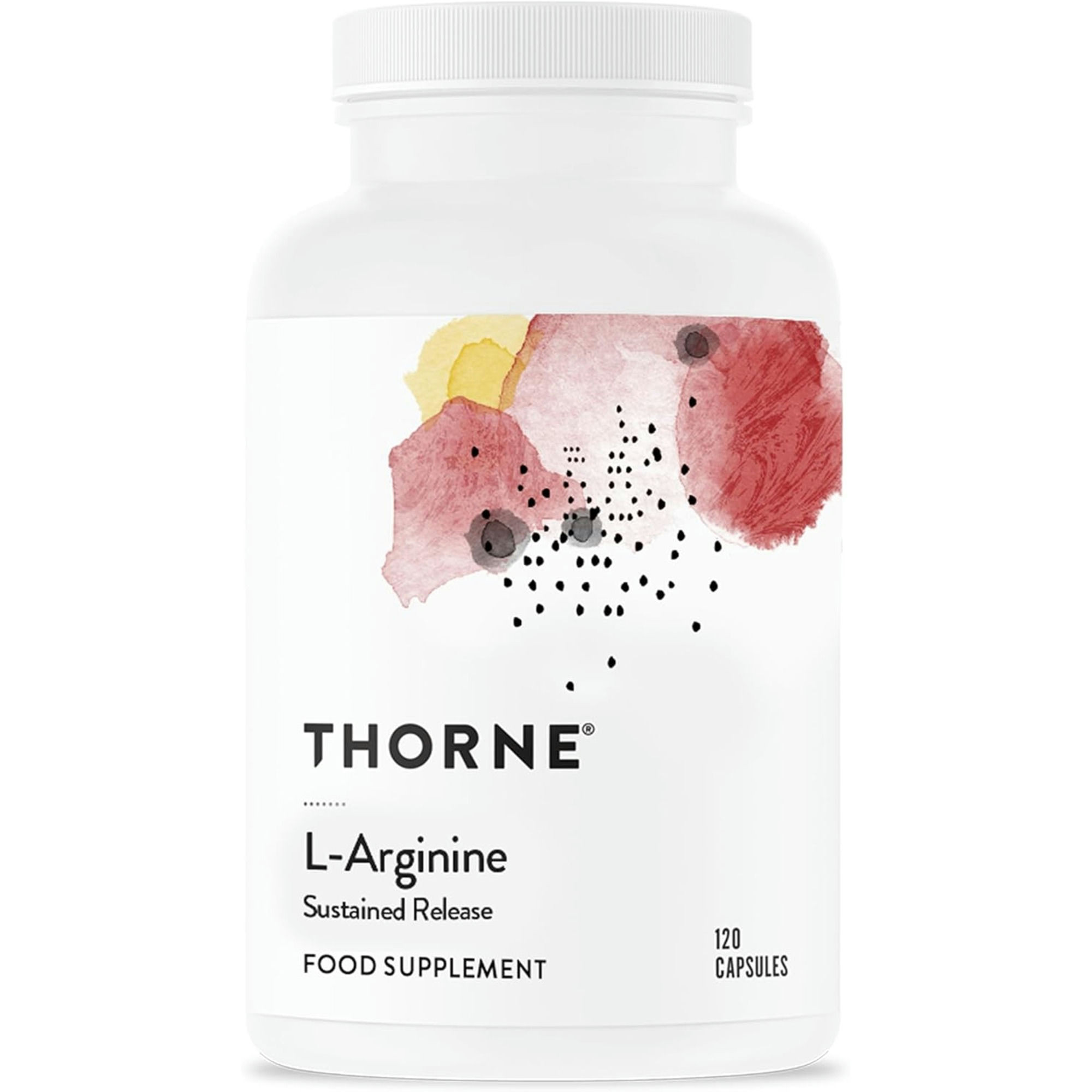 Thorne L-Arginine Sustained Release Dietary Supplement, 1 g
