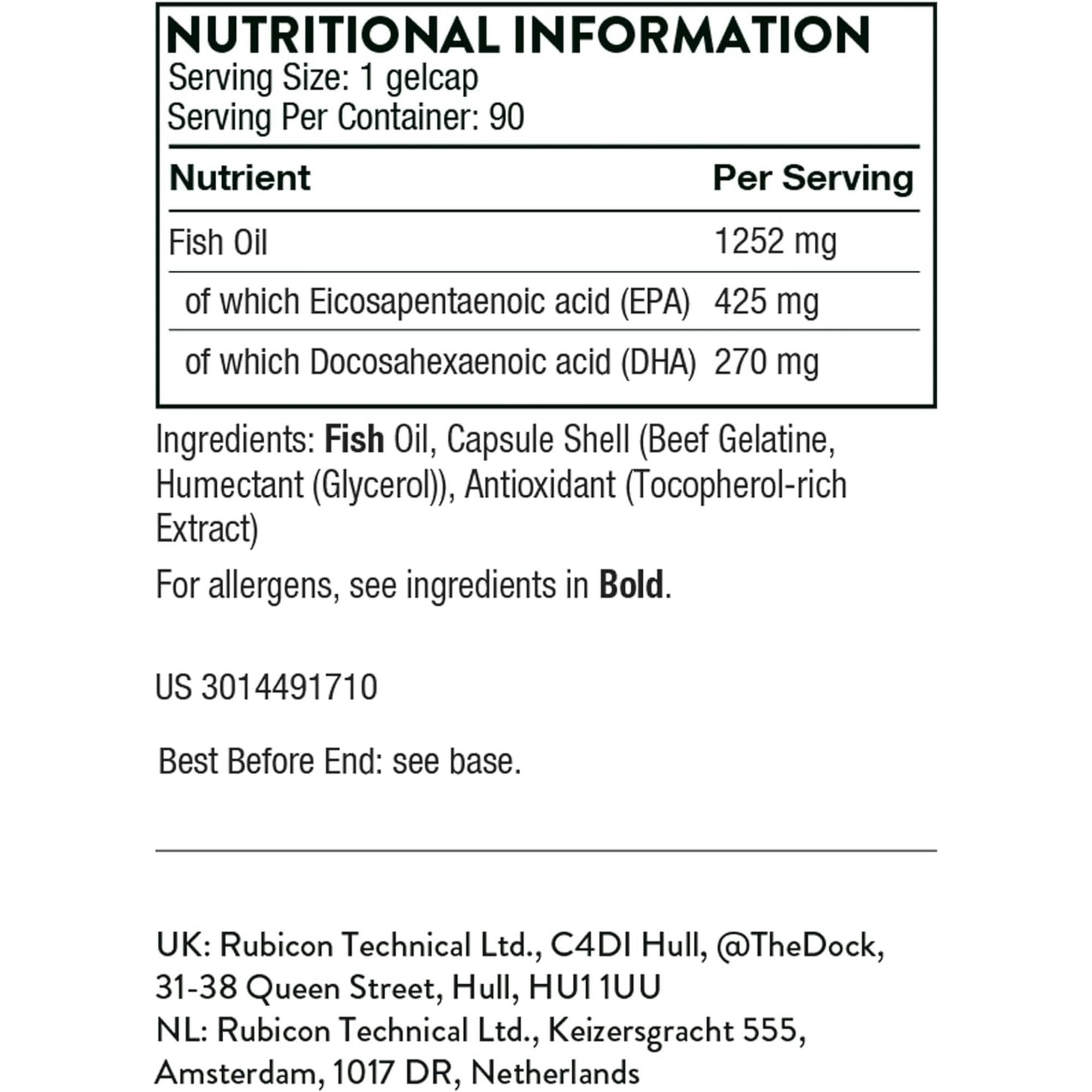 Thorne Super EPA Dietary Supplement