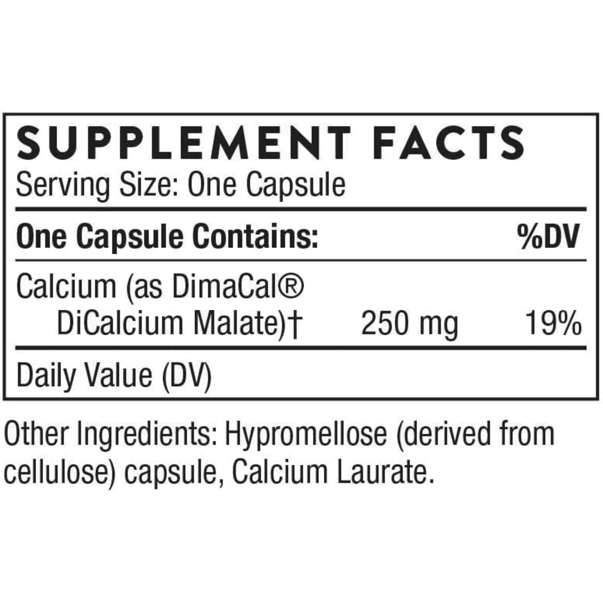 Thorne Calcium Dietary Supplement, 250 mg