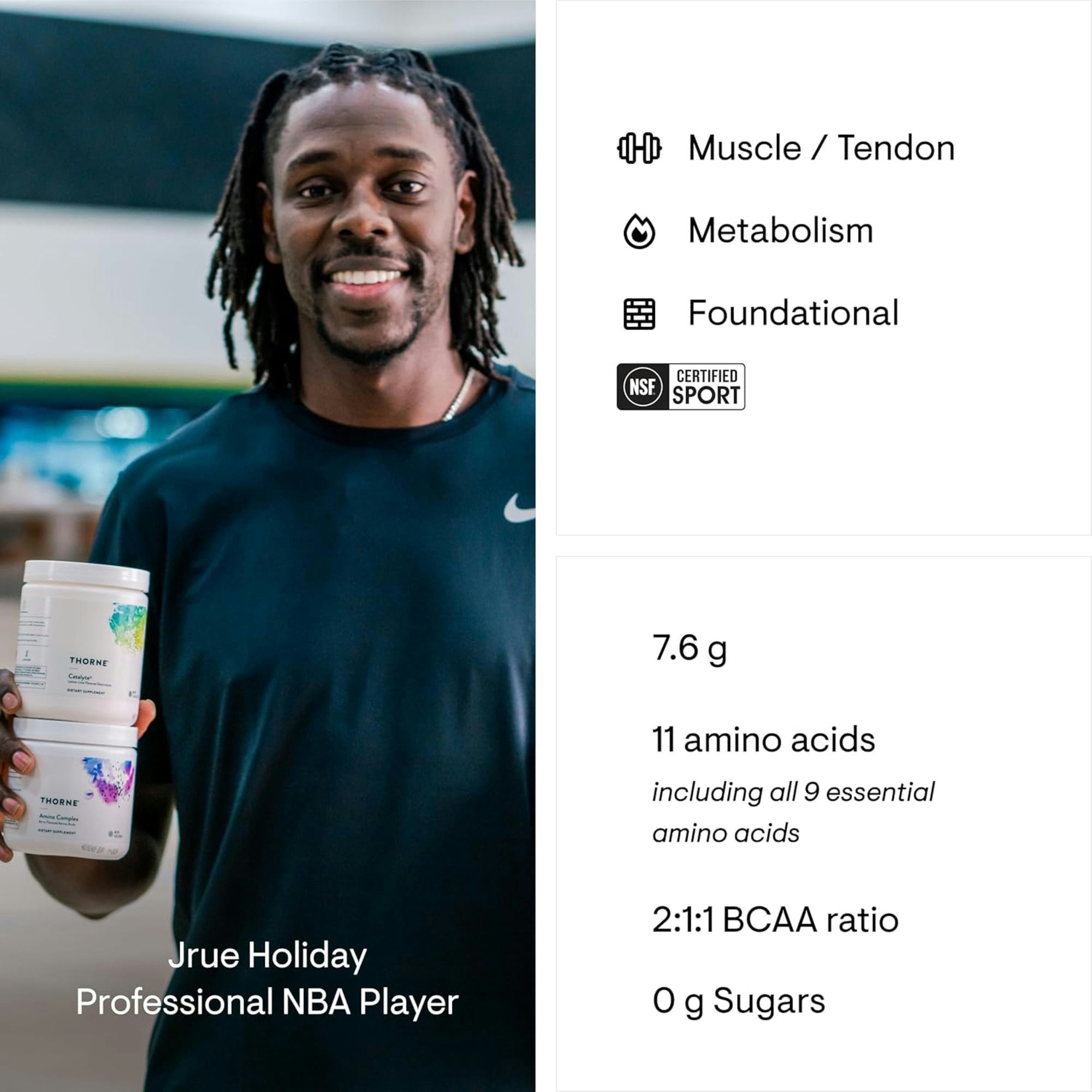 Thorne Amino Complex Dietary Supplement