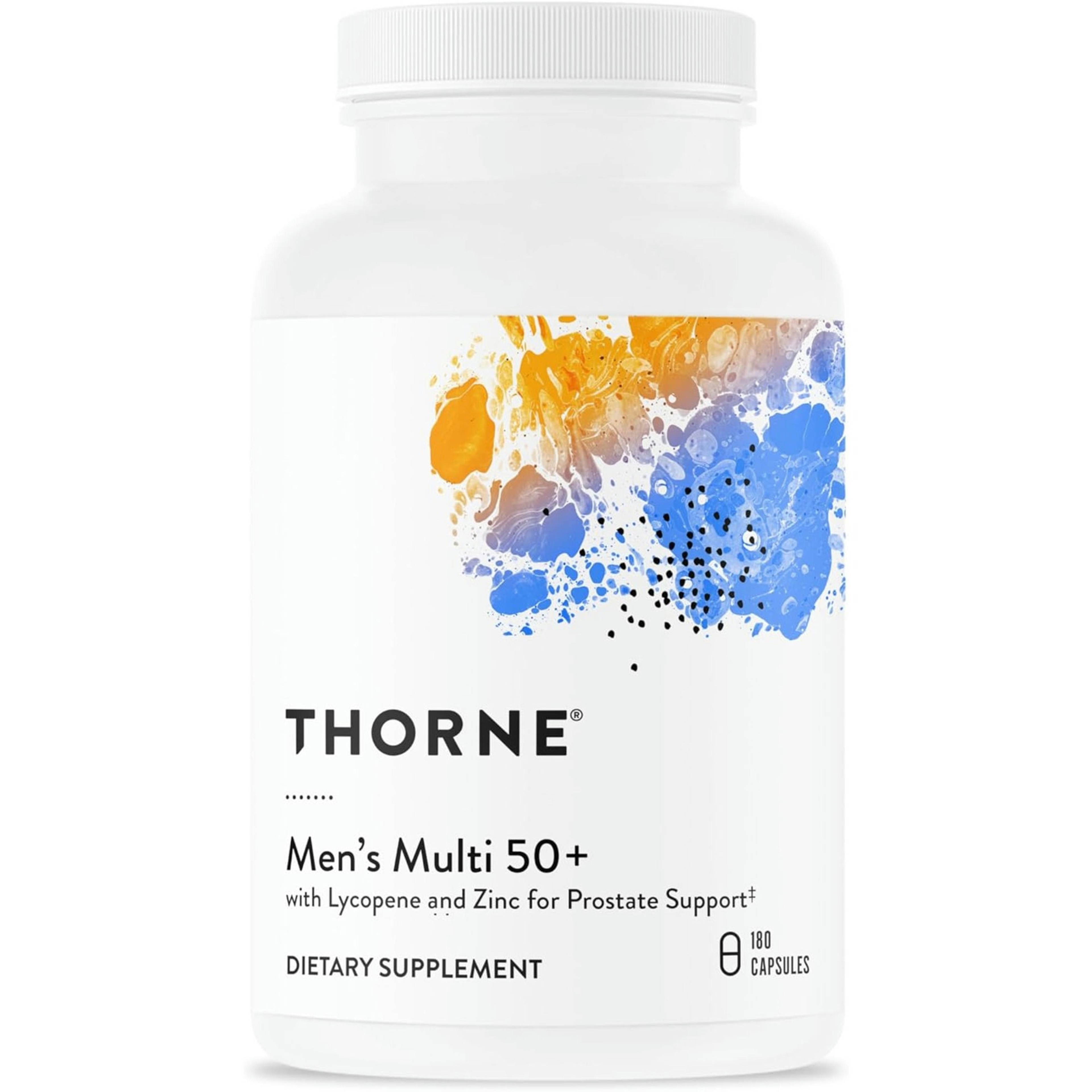 Thorne Men's Multi 50+ with Lycopene and Zinc for Prostate Support
