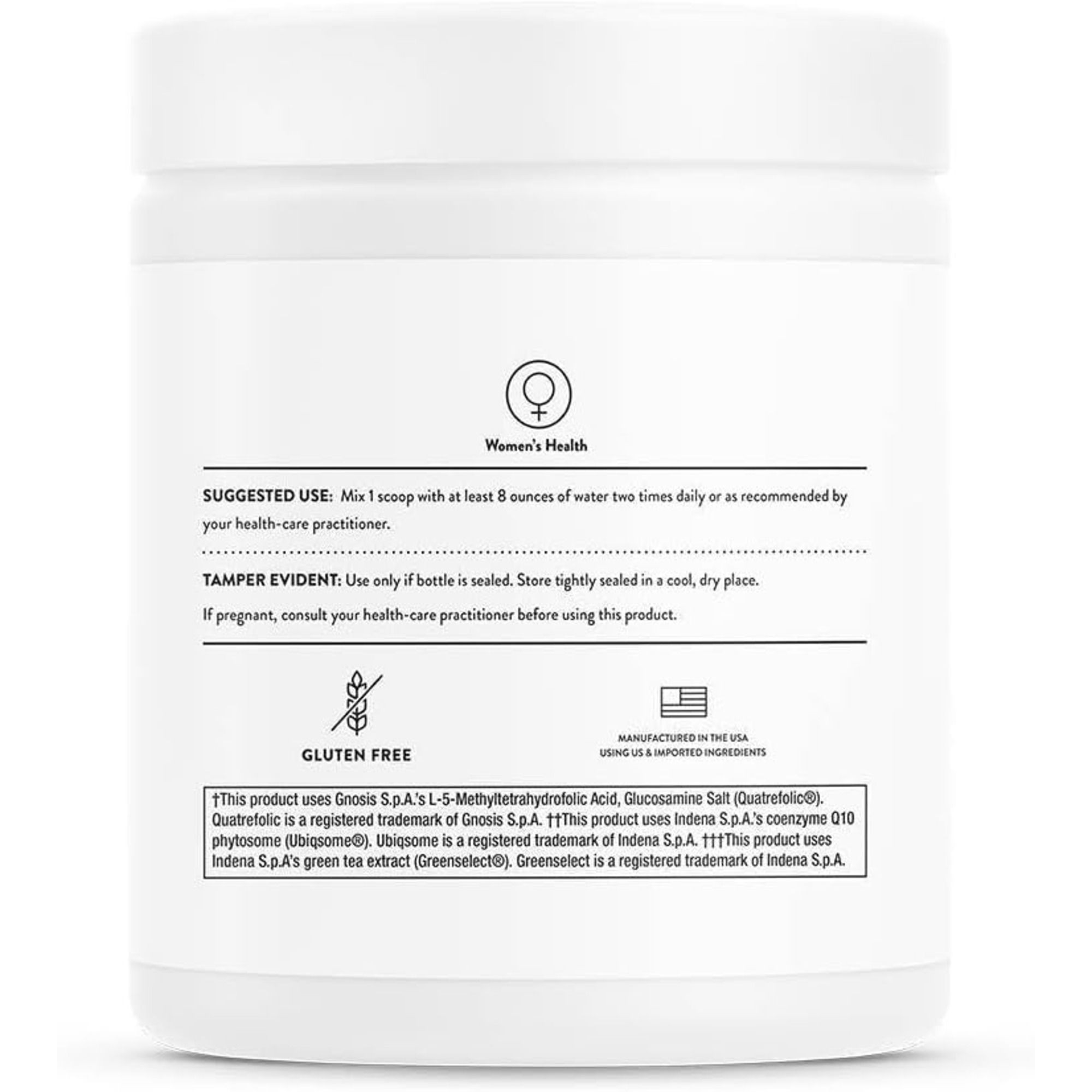 Thorne Ovarian Care Inositol Blend Dietary Supplement