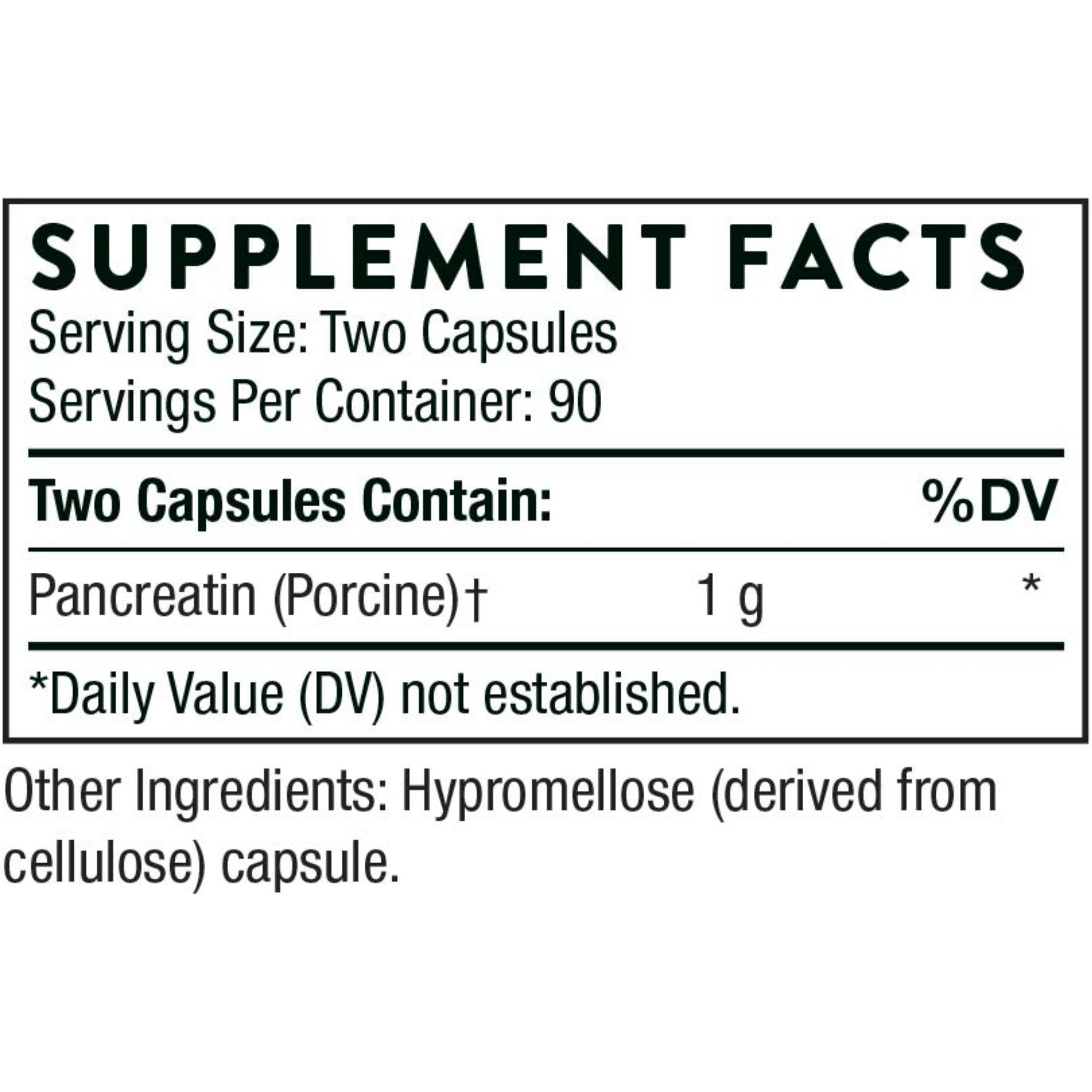 Thorne Dipan-9 Pancreatic Enzymes Dietary Supplement