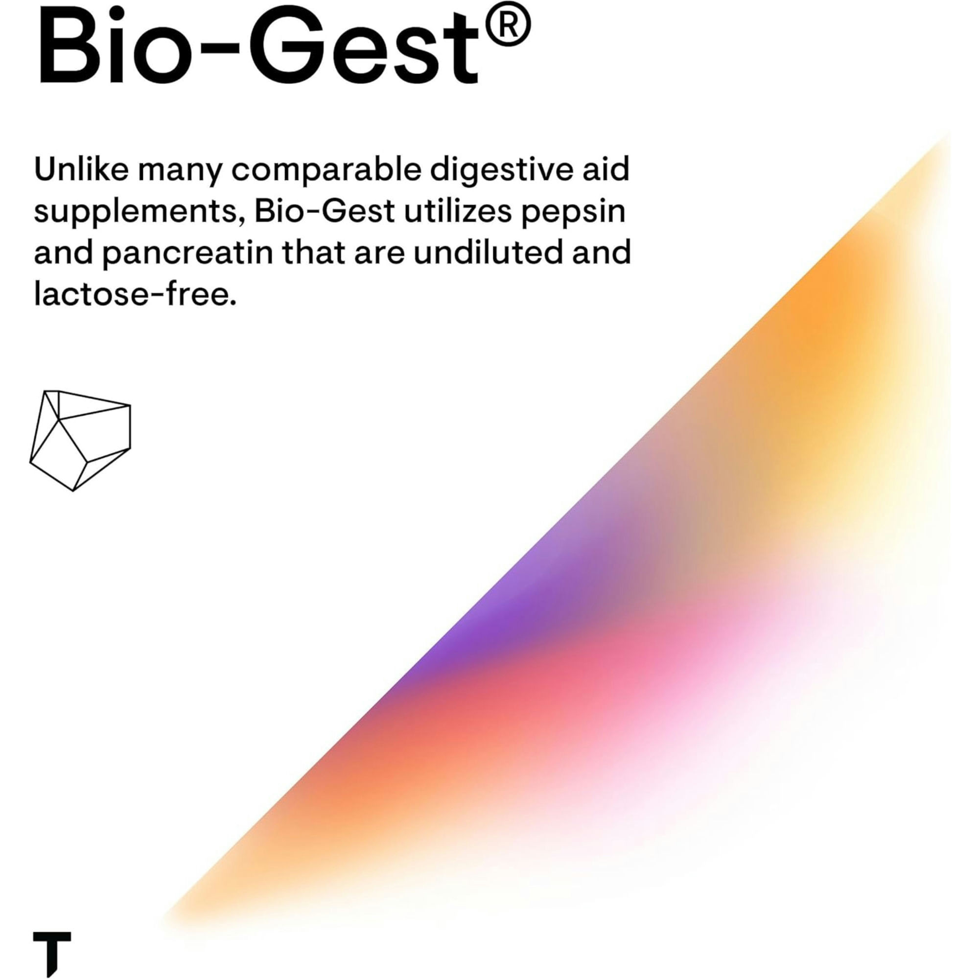 Thorne Bio-Gest Advance Digestive Enzymes Dietary Supplement