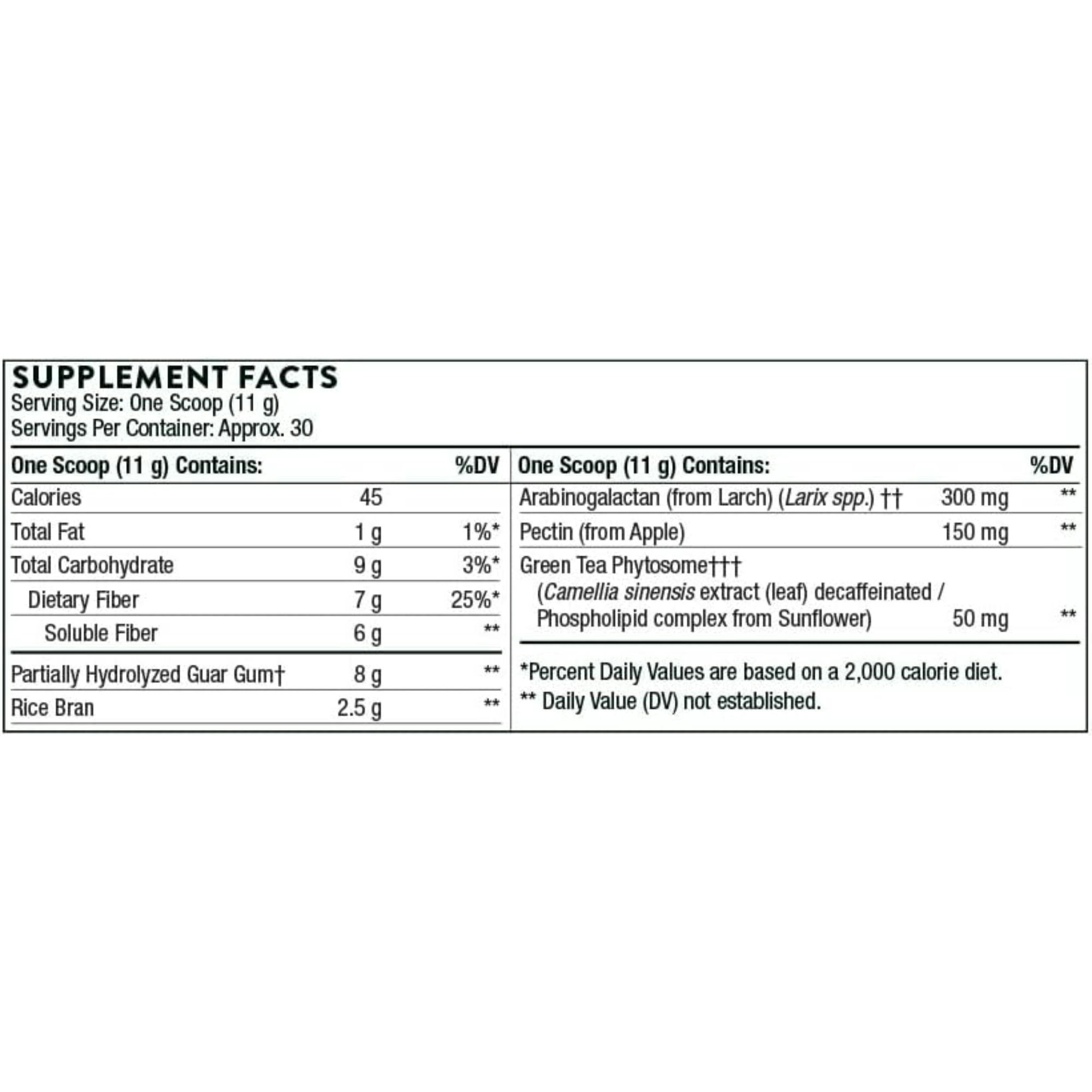 Thorne FiberMend Prebiotic Dietary Supplement