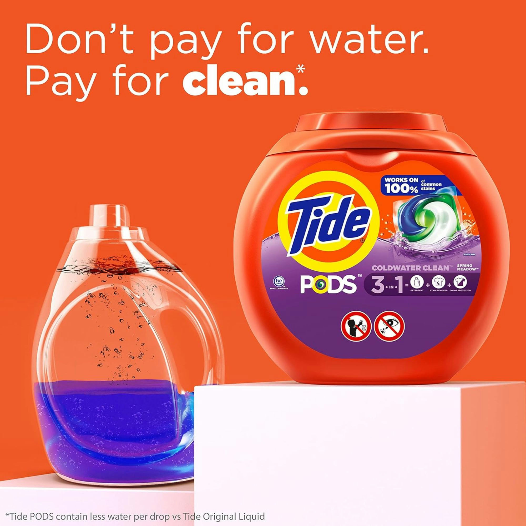 Tide Pods 3 in 1 Laundry Detergent