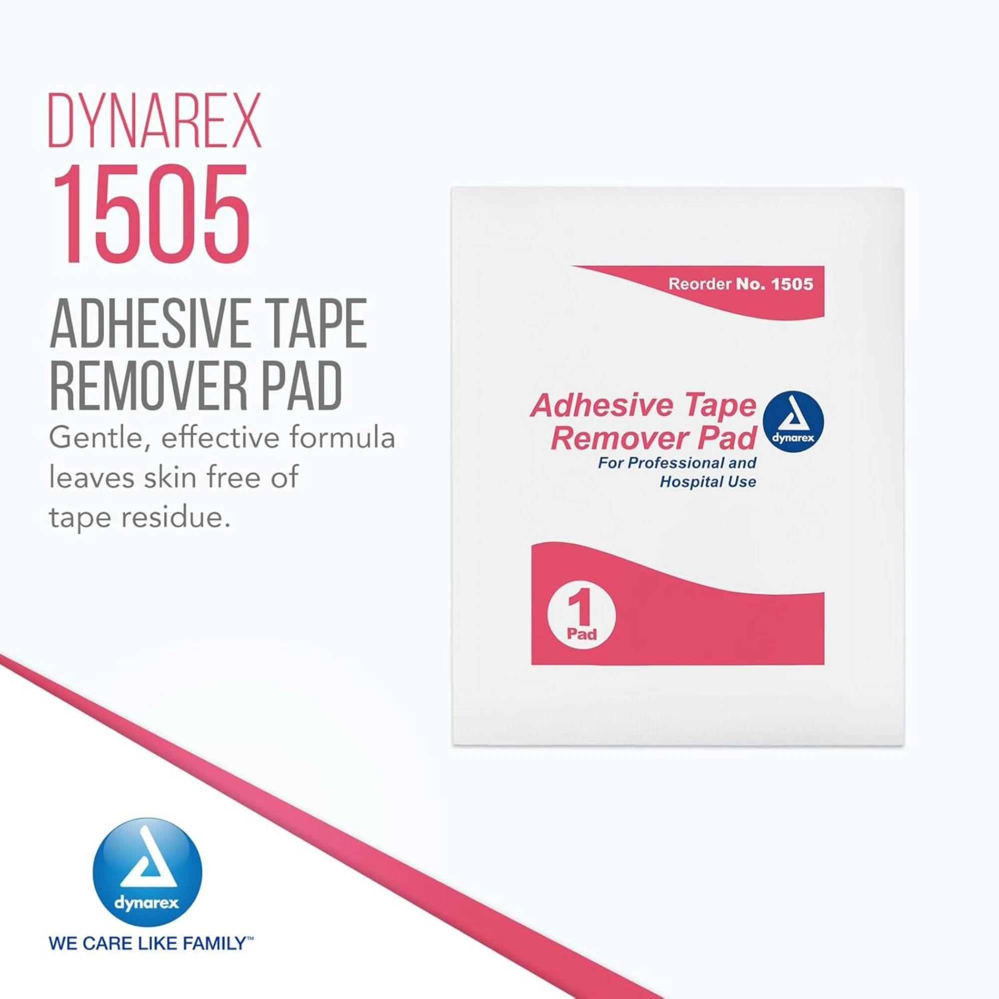 Dynarex Adhesive Tape Remover Pads