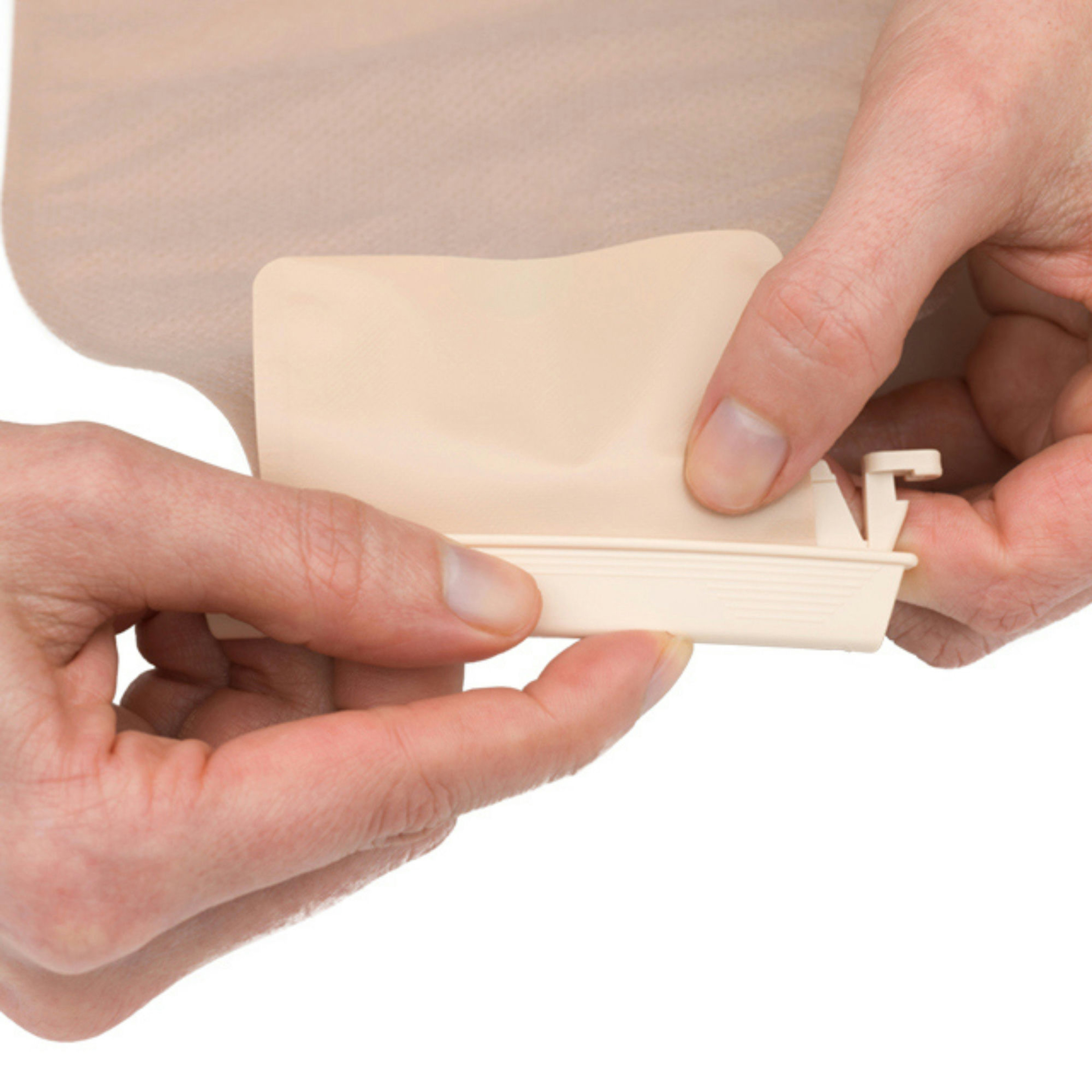 Hollister New Image Two-Piece Drainable Ostomy Pouch with Clamp Closure