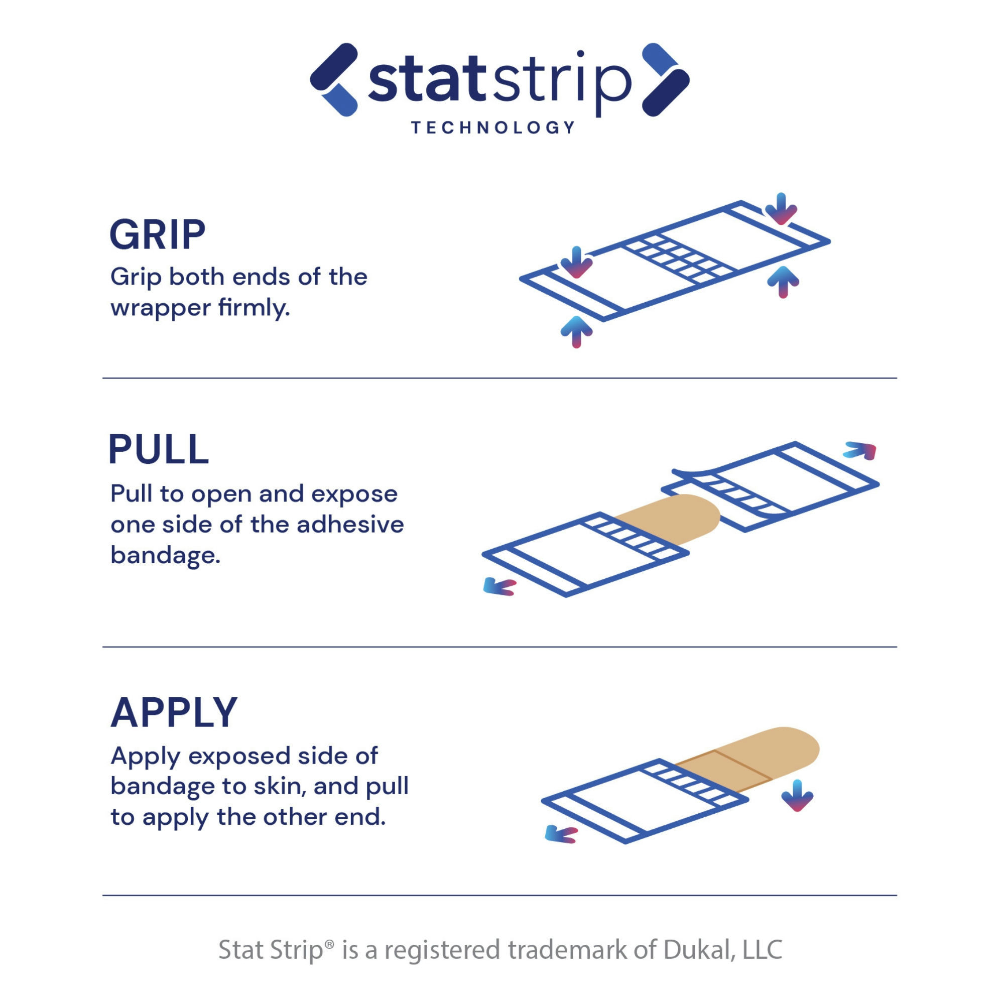 Dukal Stat Adhesive Bandage Strip for Kids, Avengers