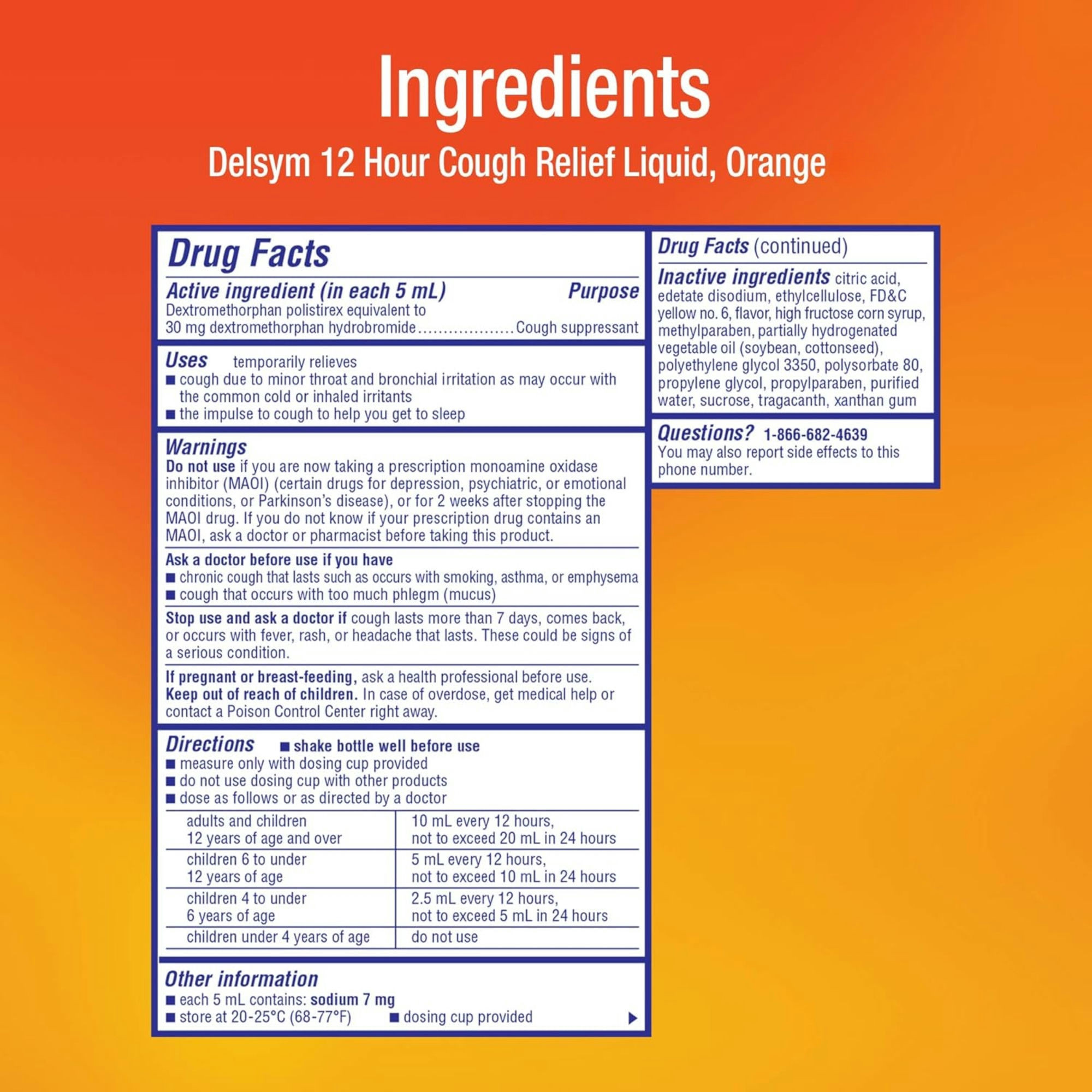 Delsym Cough Relief Liquid