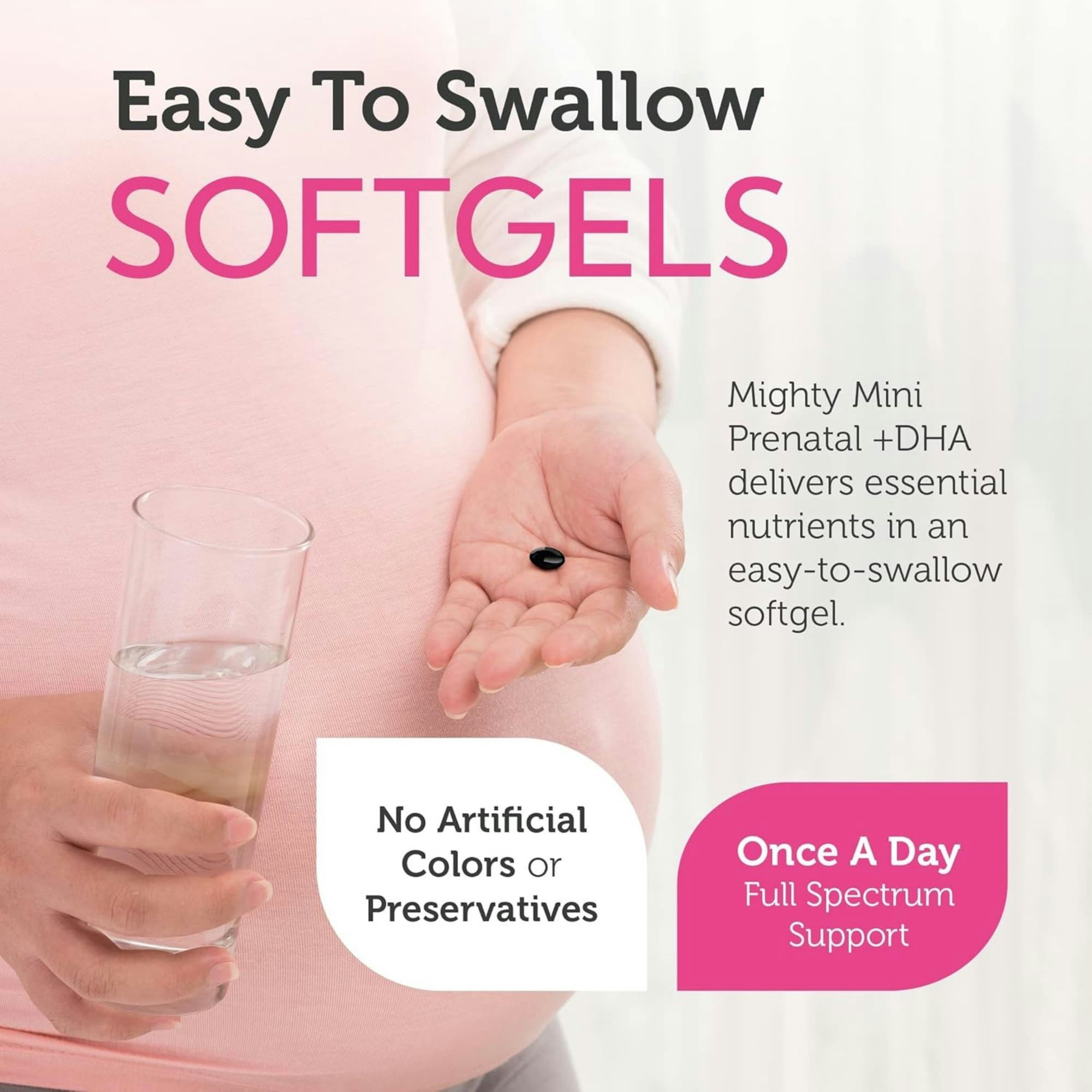 Zahler Mighty Mini Prenatal Plus DHA Dietary Supplement