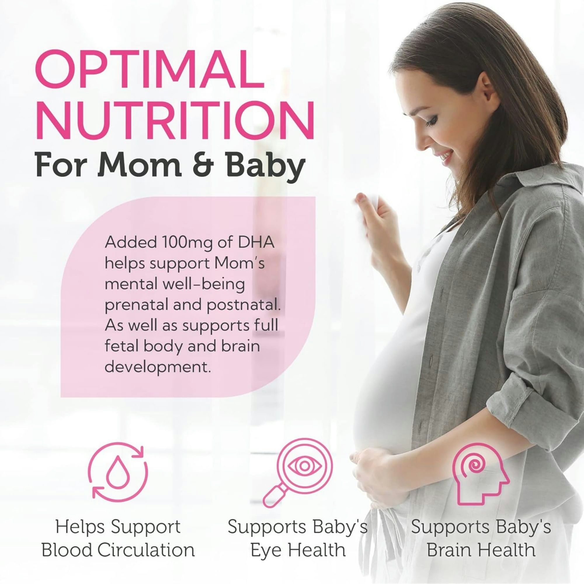 Zahler Mighty Mini Prenatal Plus DHA Dietary Supplement