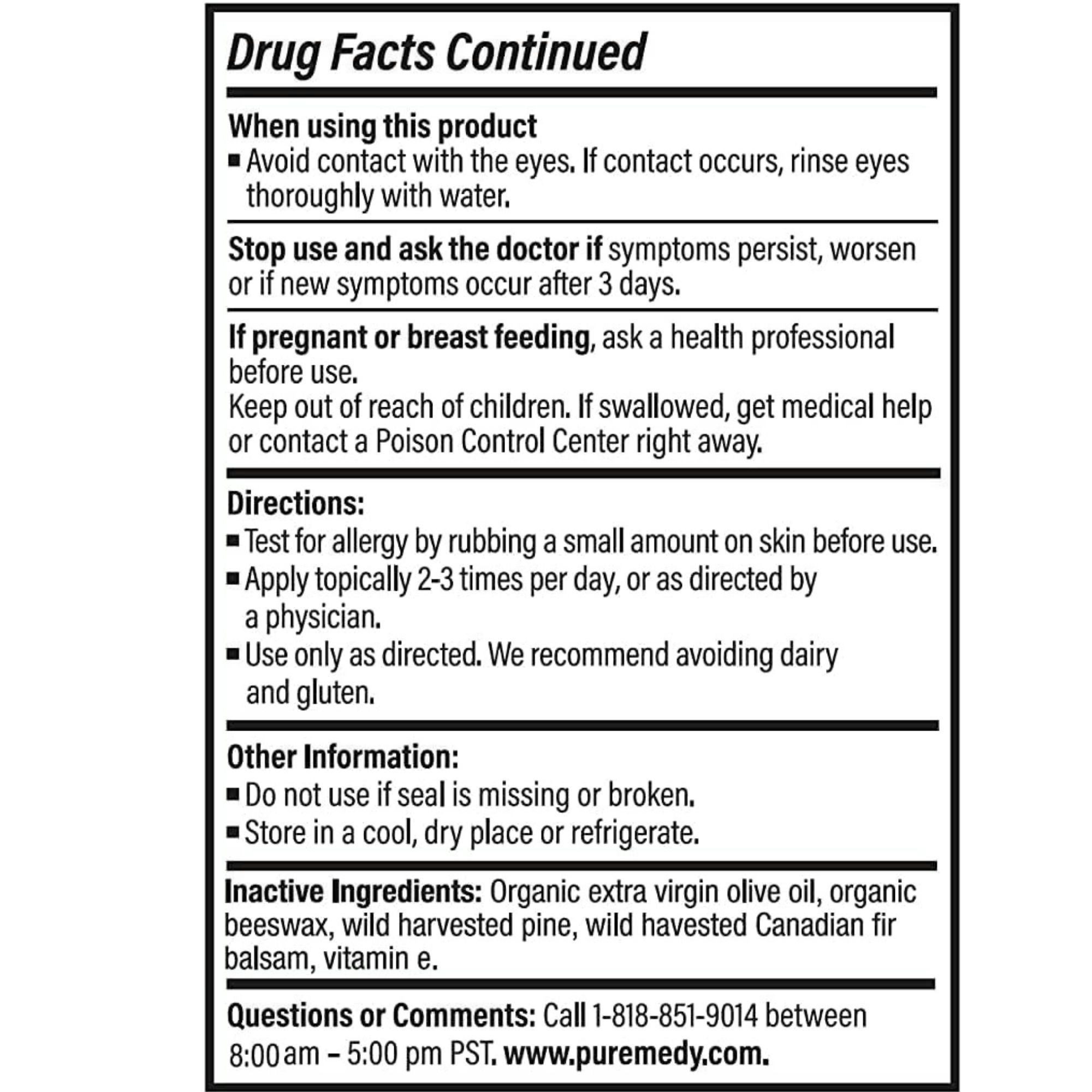 Puremedy Intensive Skin Repair Ointment