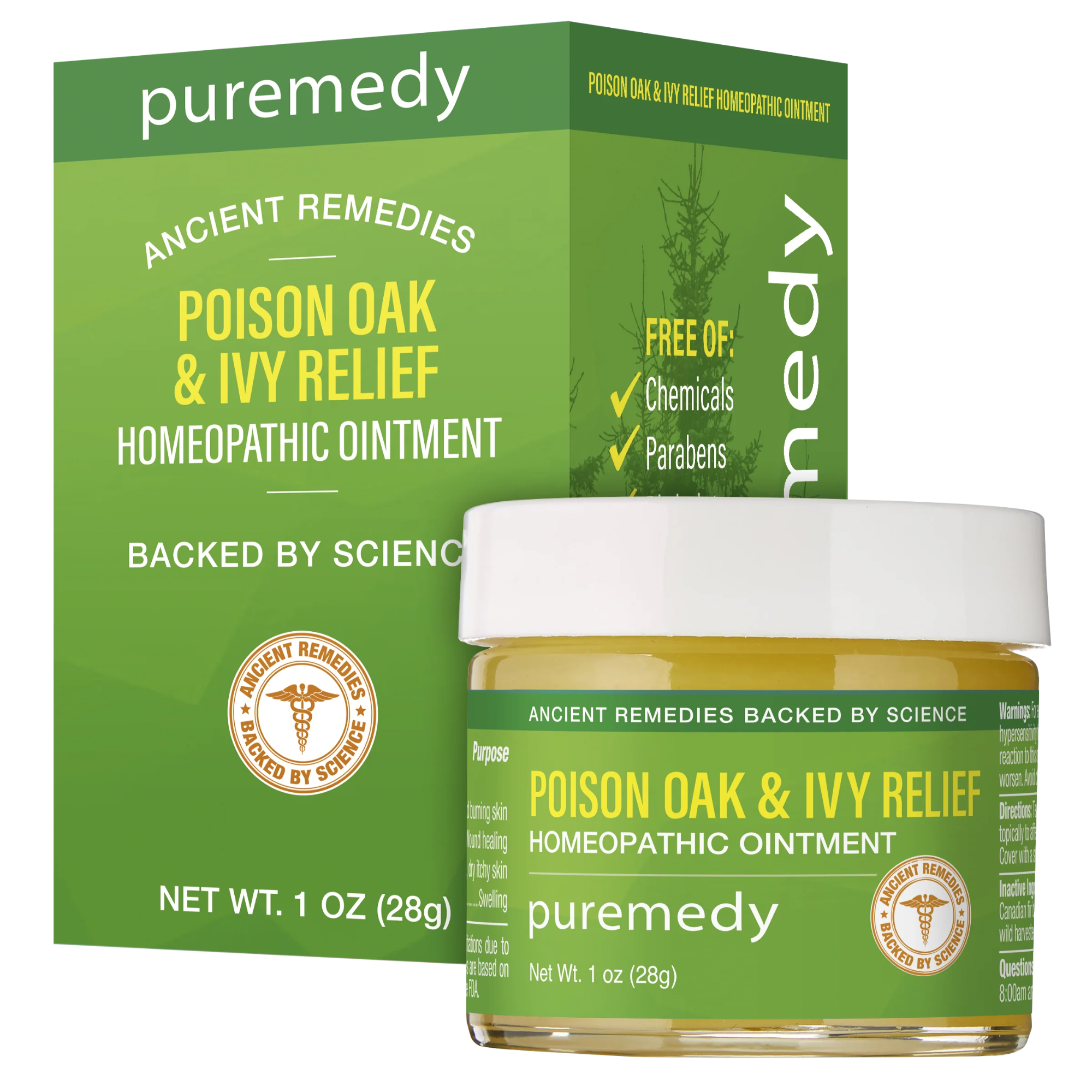Puremedy Poison Oak & Ivy Relief Ointment